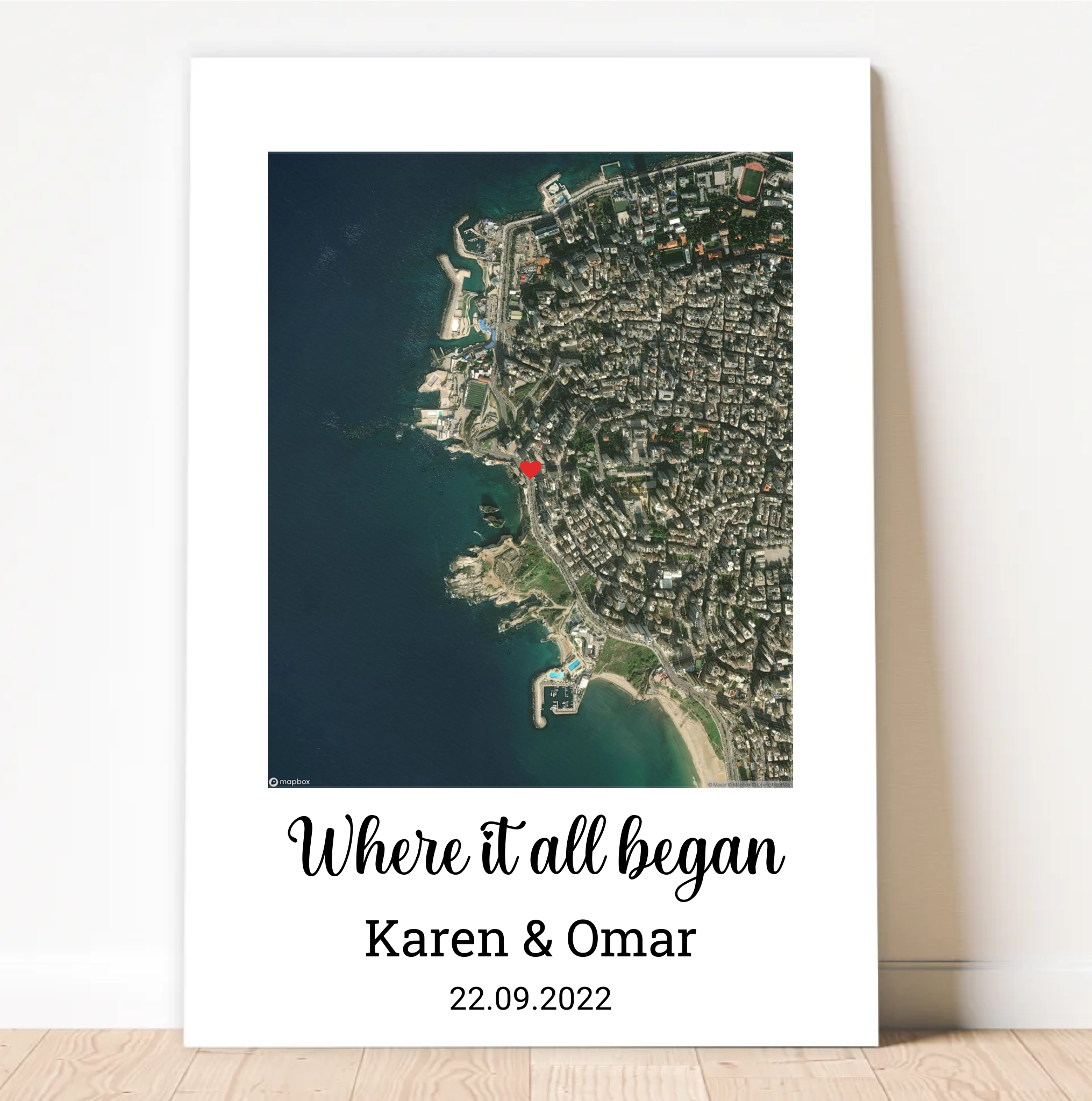 City Map Customized Wall Art | Premium HD Metal Wall Art