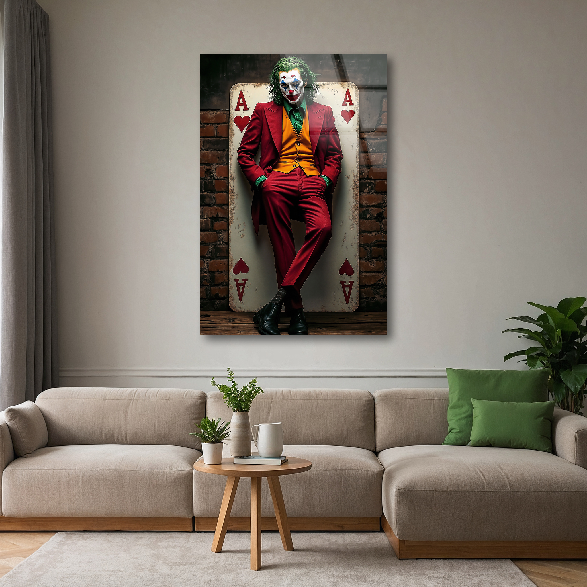 Joker Pop Art | Premium HD Metal Wall Art