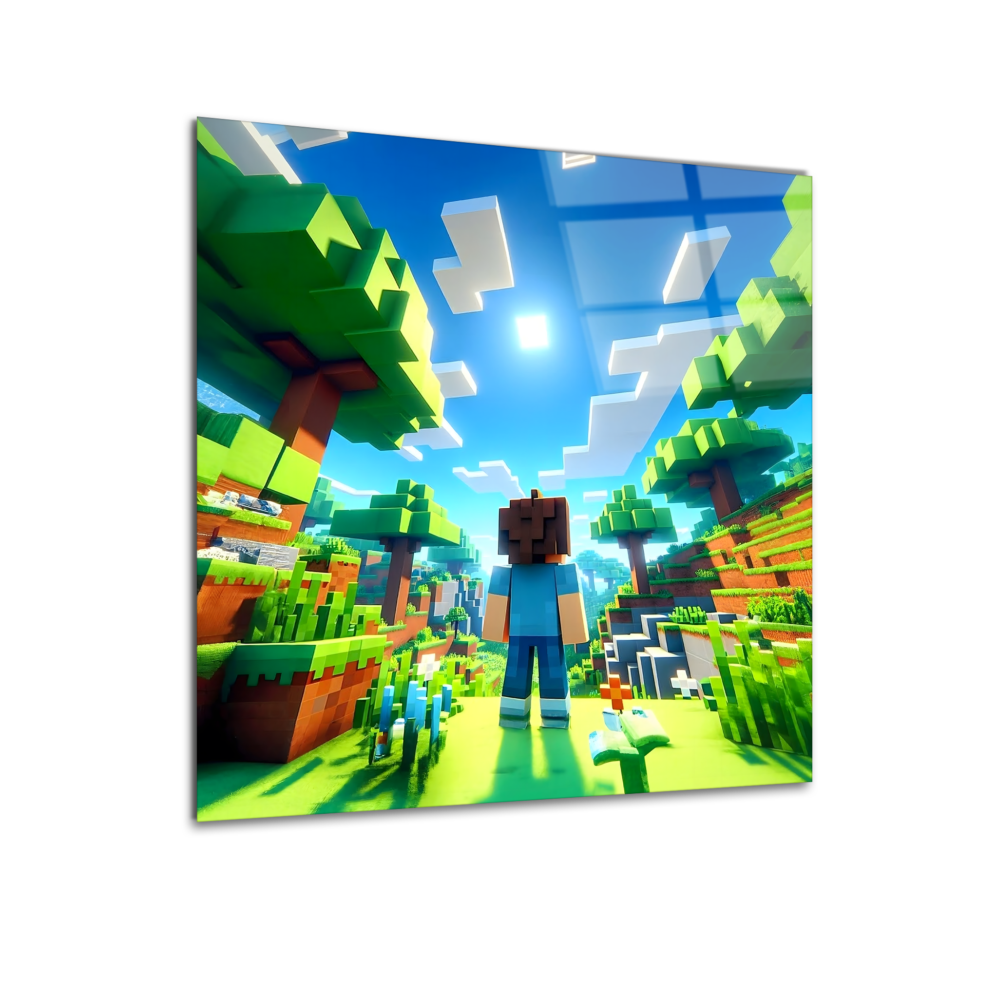 Minecraft | Premium HD Metal Wall Art