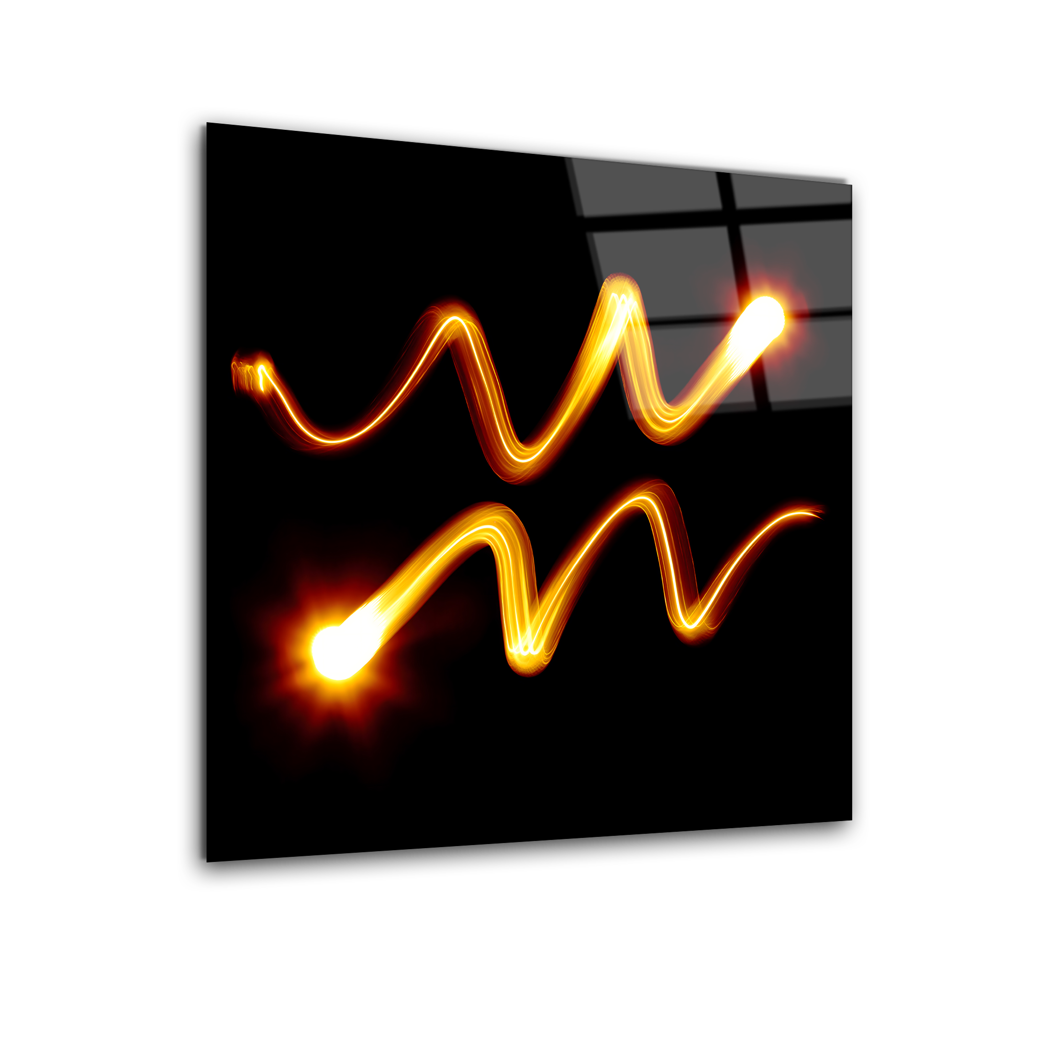 Aquarius Zodiac Symbol | Premium HD Metal Wall Art