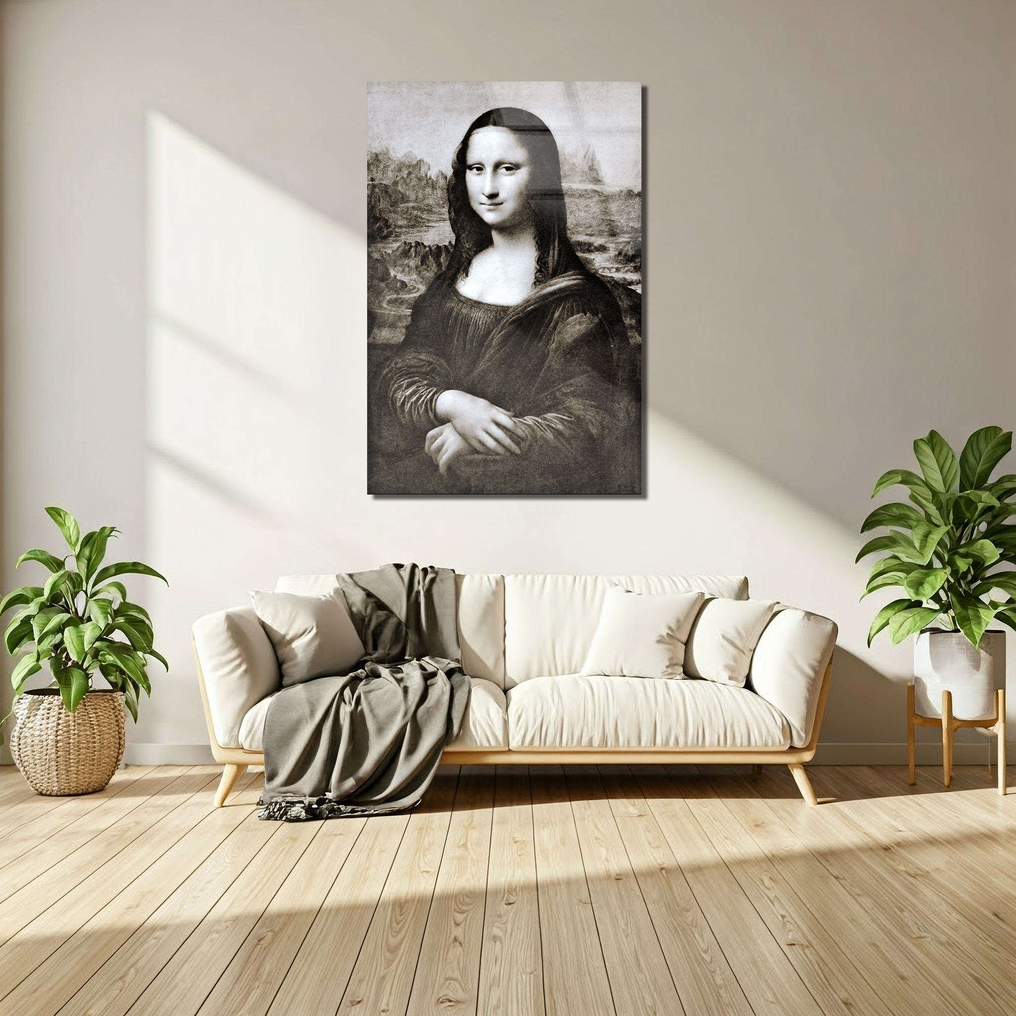 Mona Lisa by Leonardo da Vinci | Premium HD Metal Wall Art