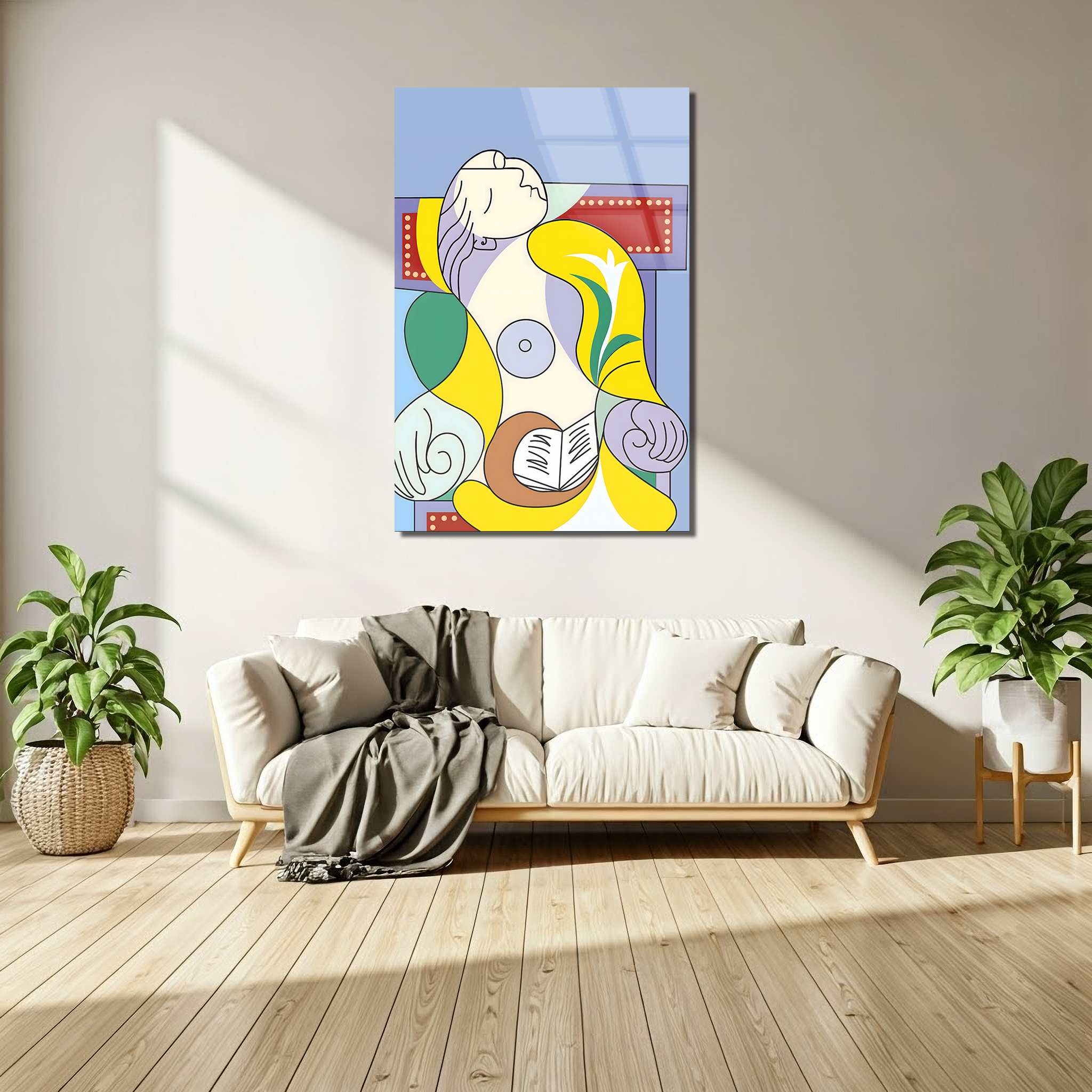 Lecture by Pablo Picasso | Premium HD Metal Wall Art