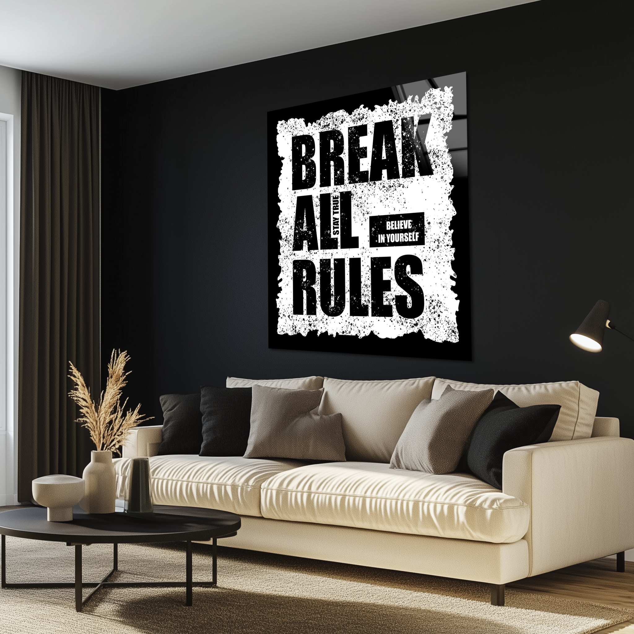Stay True | Premium HD Metal Wall Art