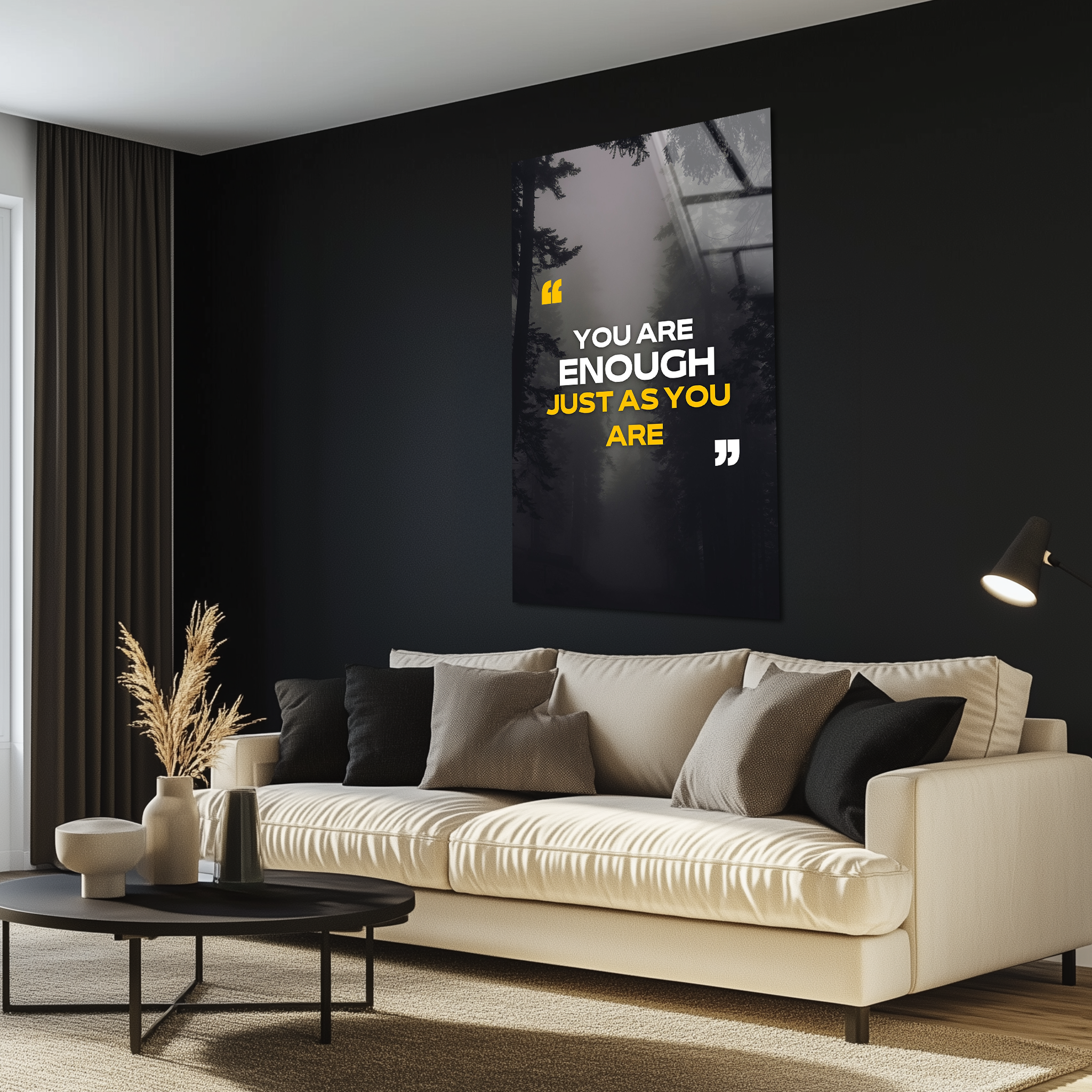 You Are Enough | Premium HD Metal Wall Art