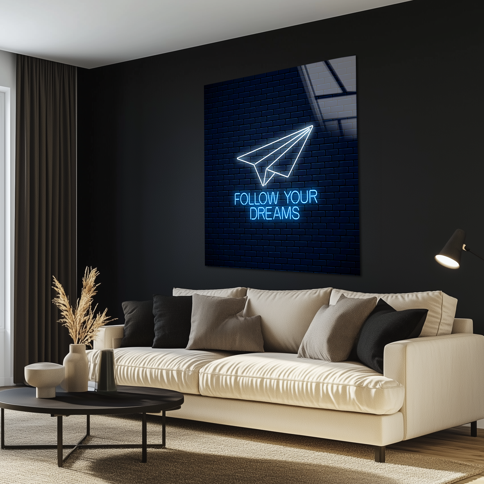 Follow Your Dreams | Premium HD Metal Wall Art