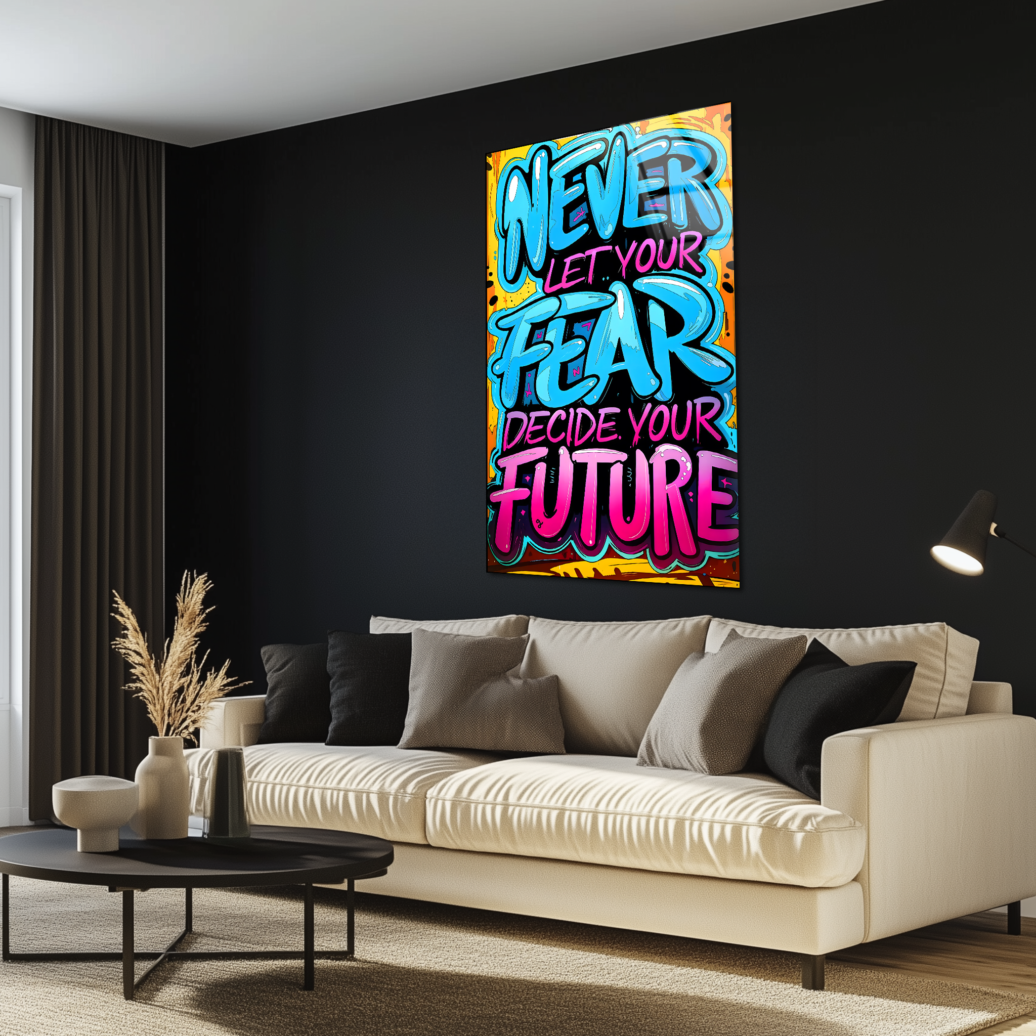 Decide Your Future | Premium HD Metal Wall Art