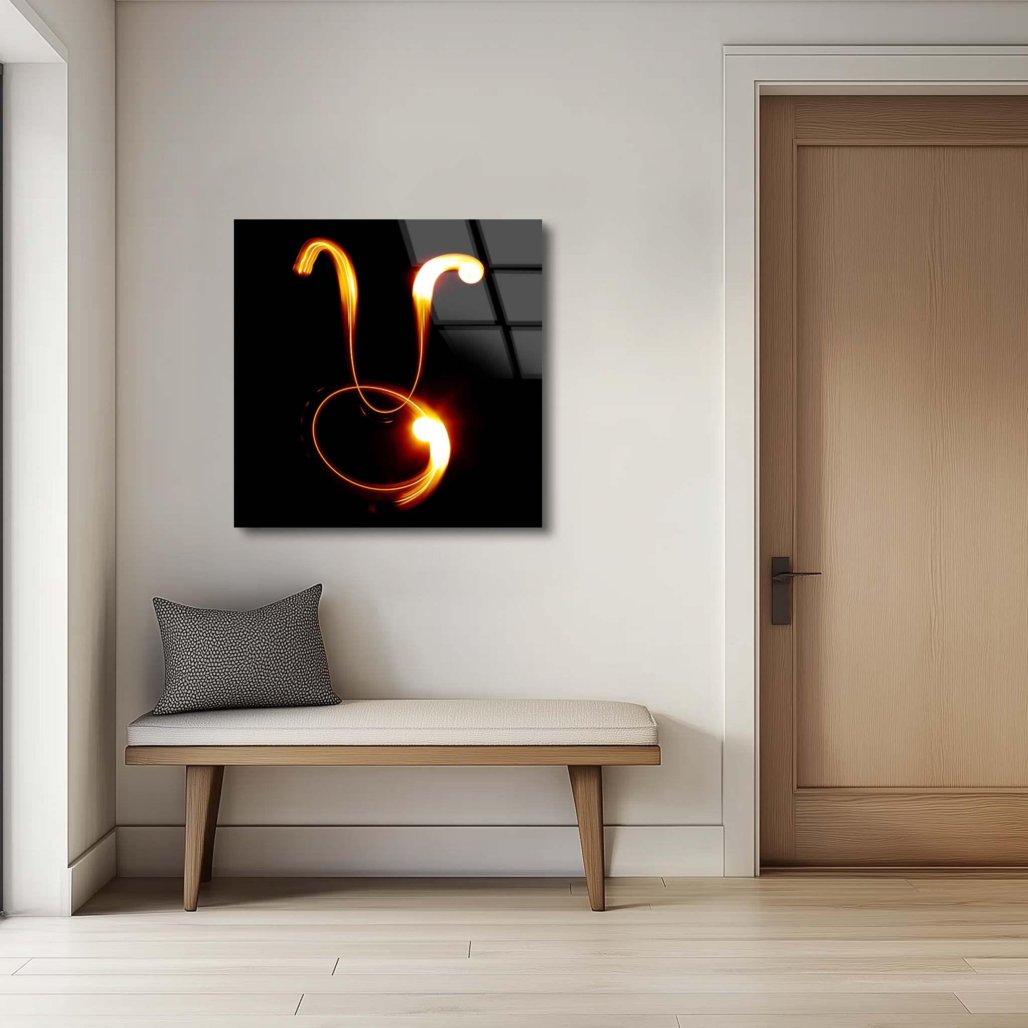 Taurus Zodiac Symbol | Premium HD Metal Wall Art