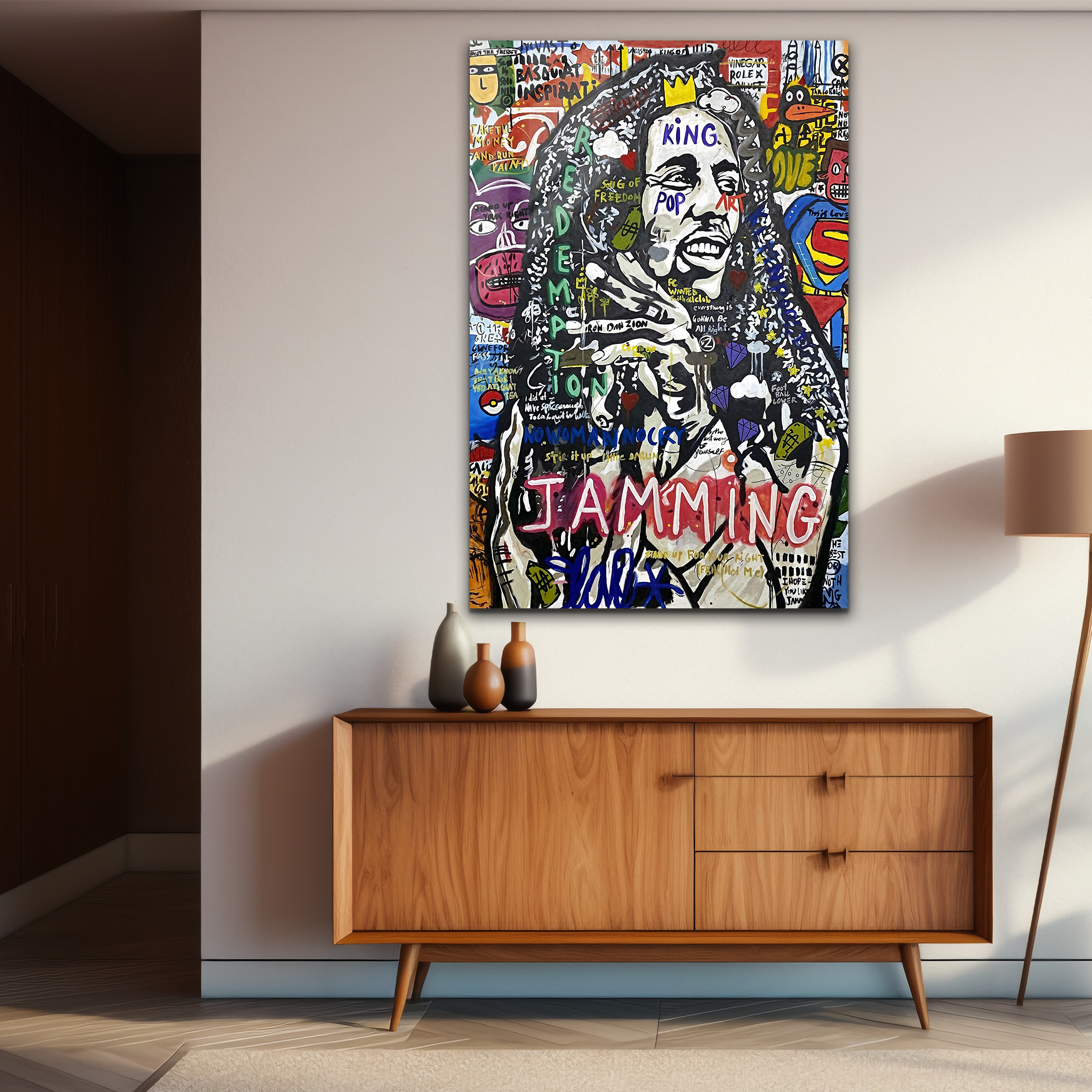 Bob Marley | Premium HD Metal Wall Art