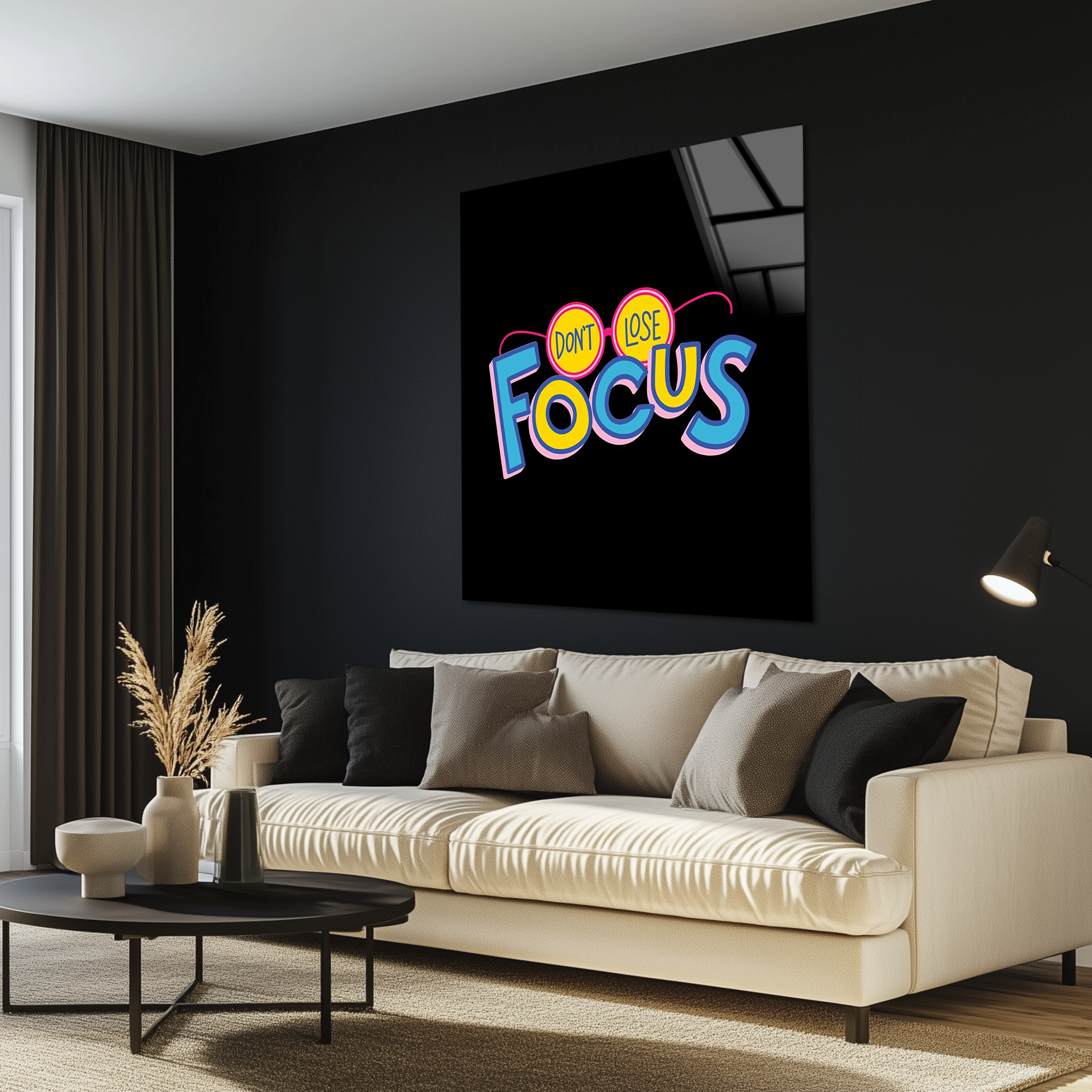 Don't Lose Focus | Premium HD Metal Wall Art