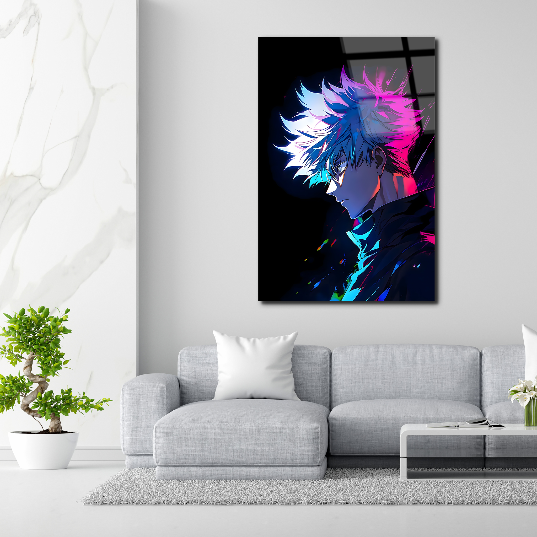 Gojo Satoru | Premium HD Metal Wall Art