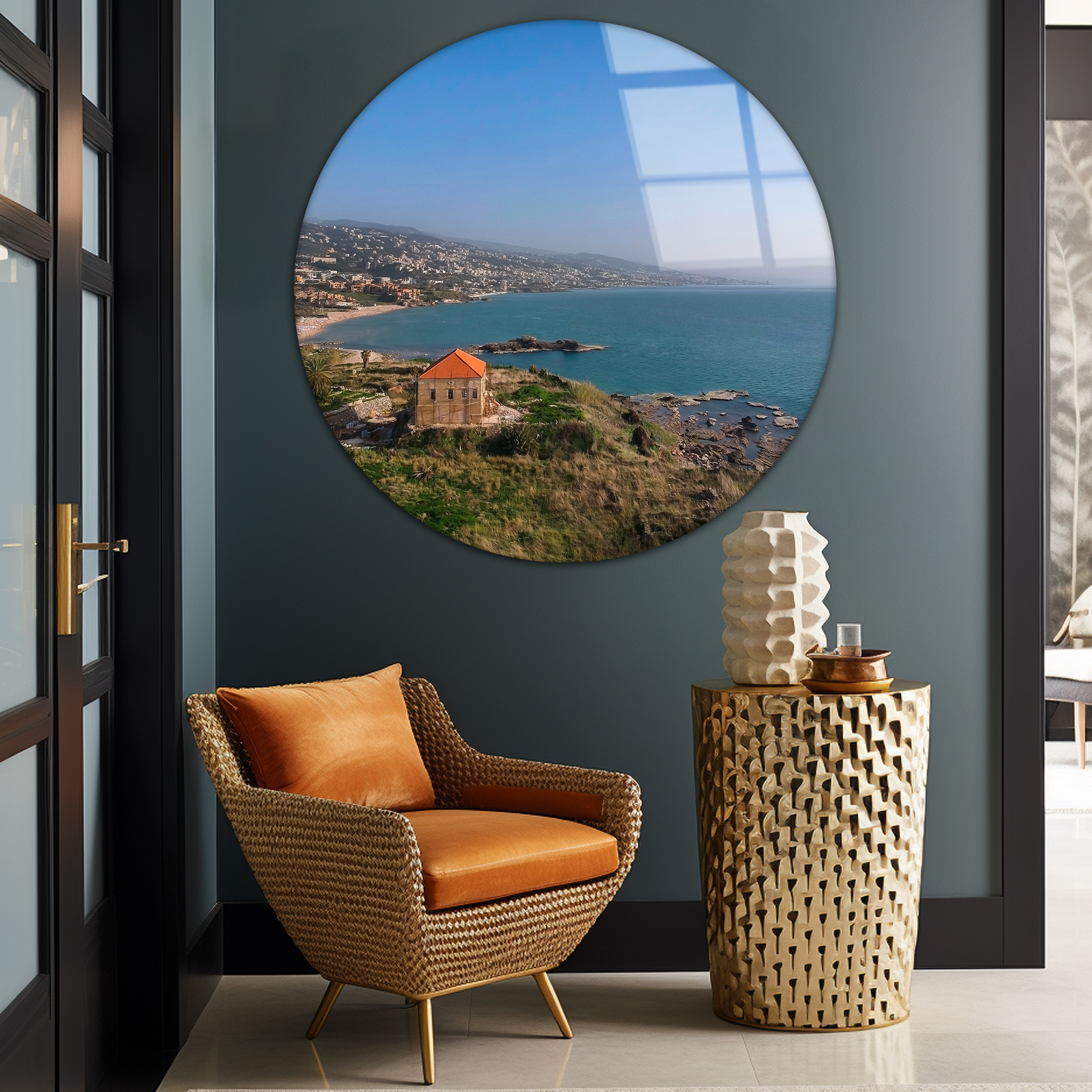 Byblos Old City | Premium HD Round Wall Art