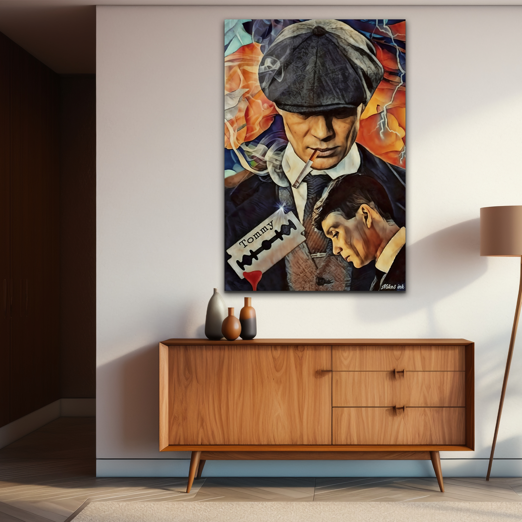 Tommy Shelby Art Print | Premium HD Metal Wall Art