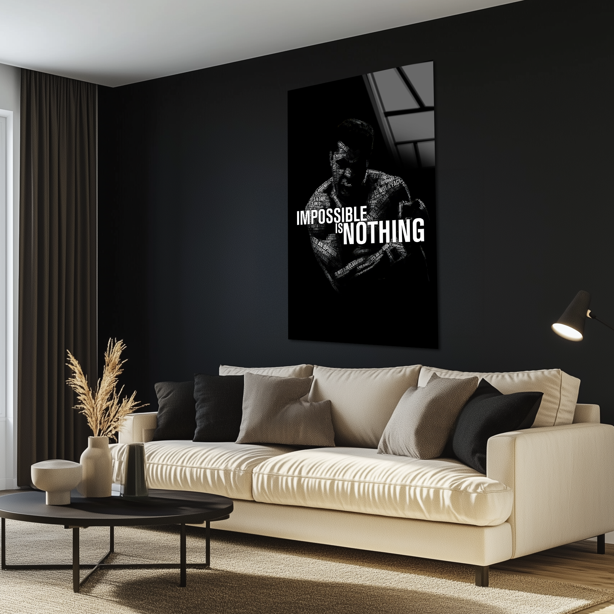 Impossible is Nothing | Premium HD Metal Wall Art