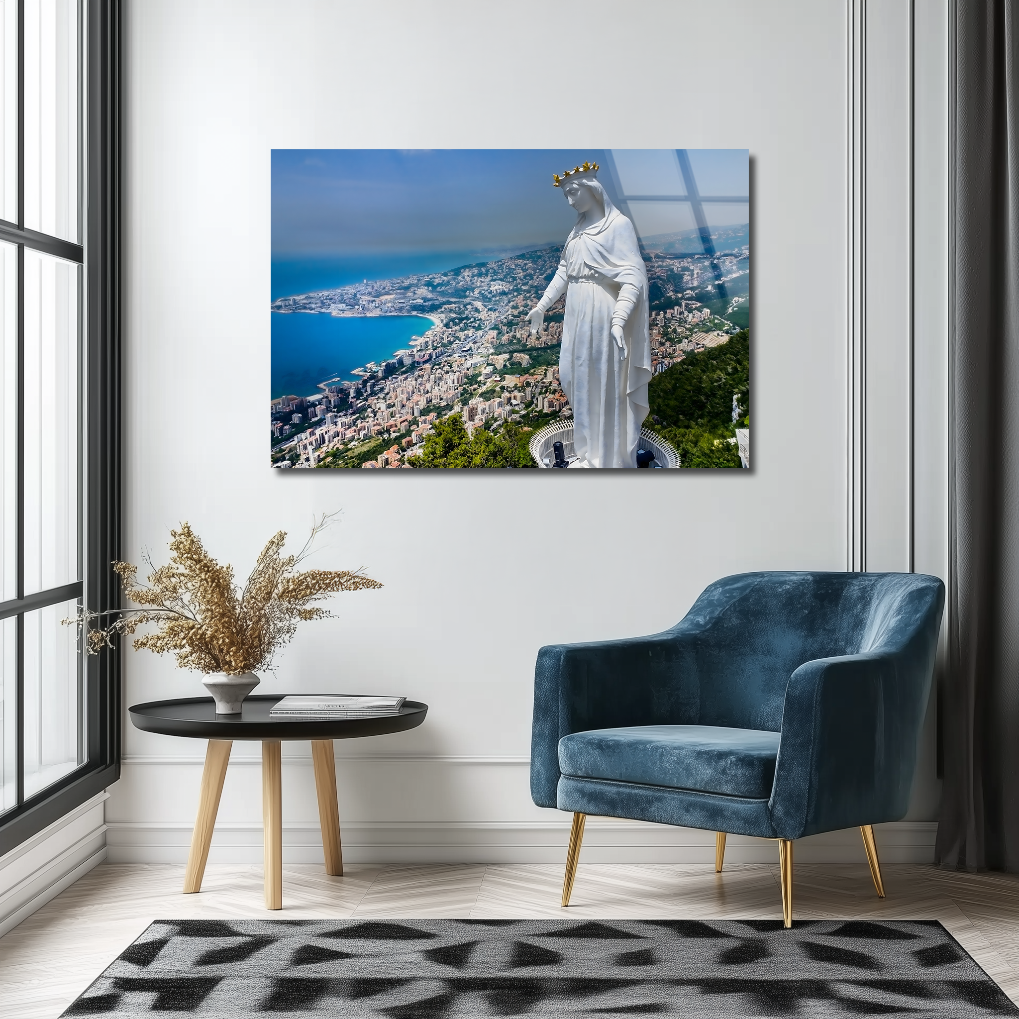 Our Lady of Lebanon | Premium HD Metal Wall Art