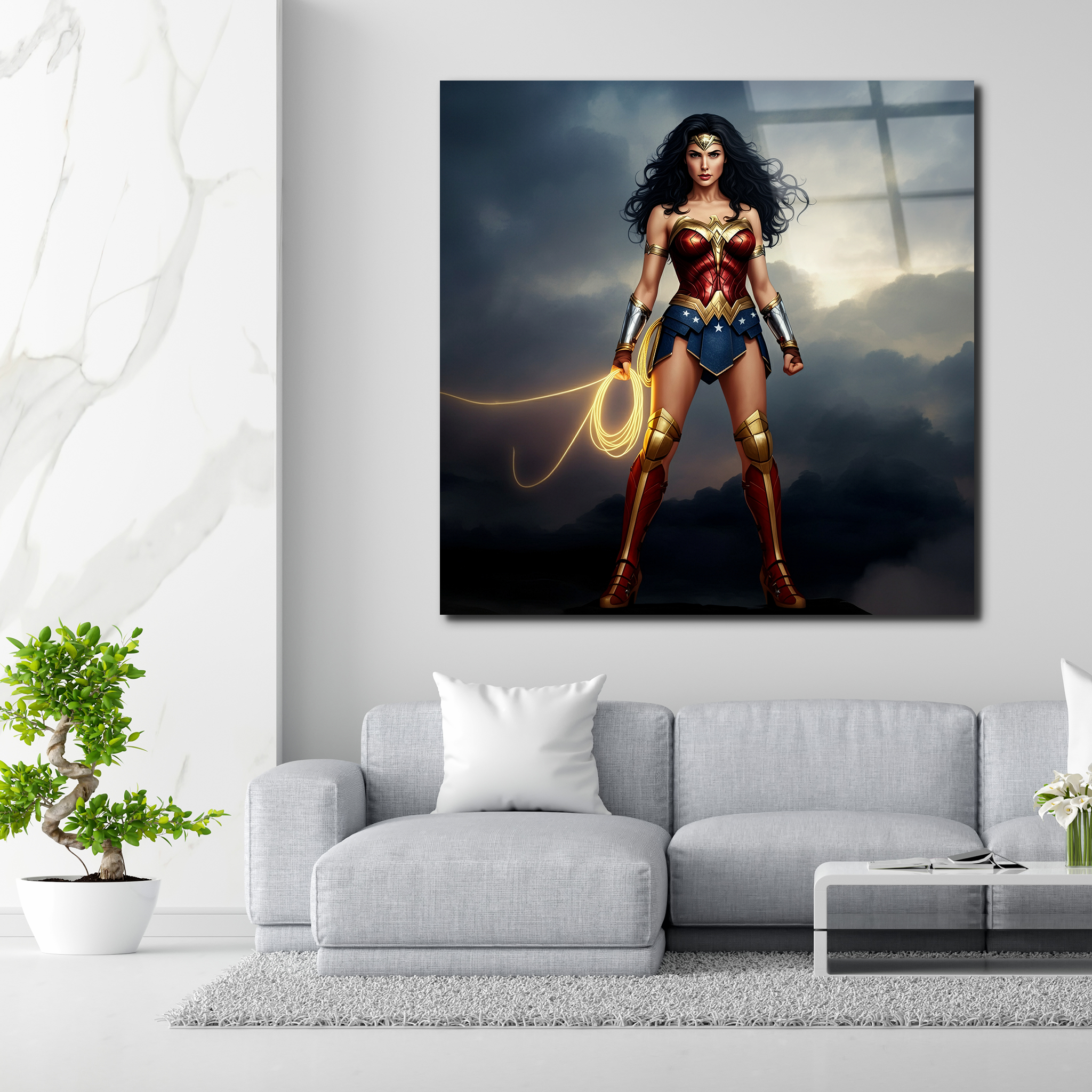 Wonder Woman | Premium HD Metal Wall Art
