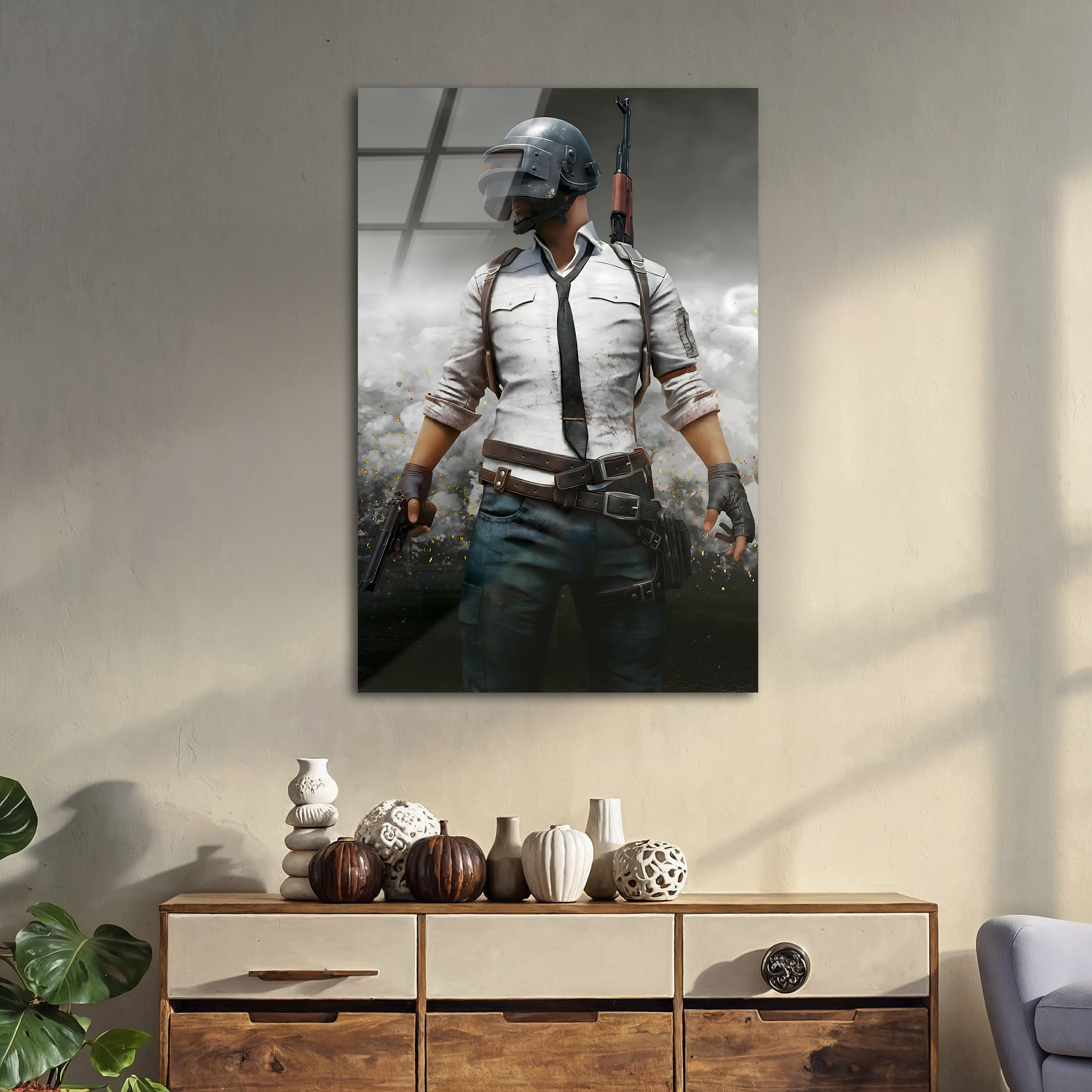 PUBG | Premium HD Metal Wall Art