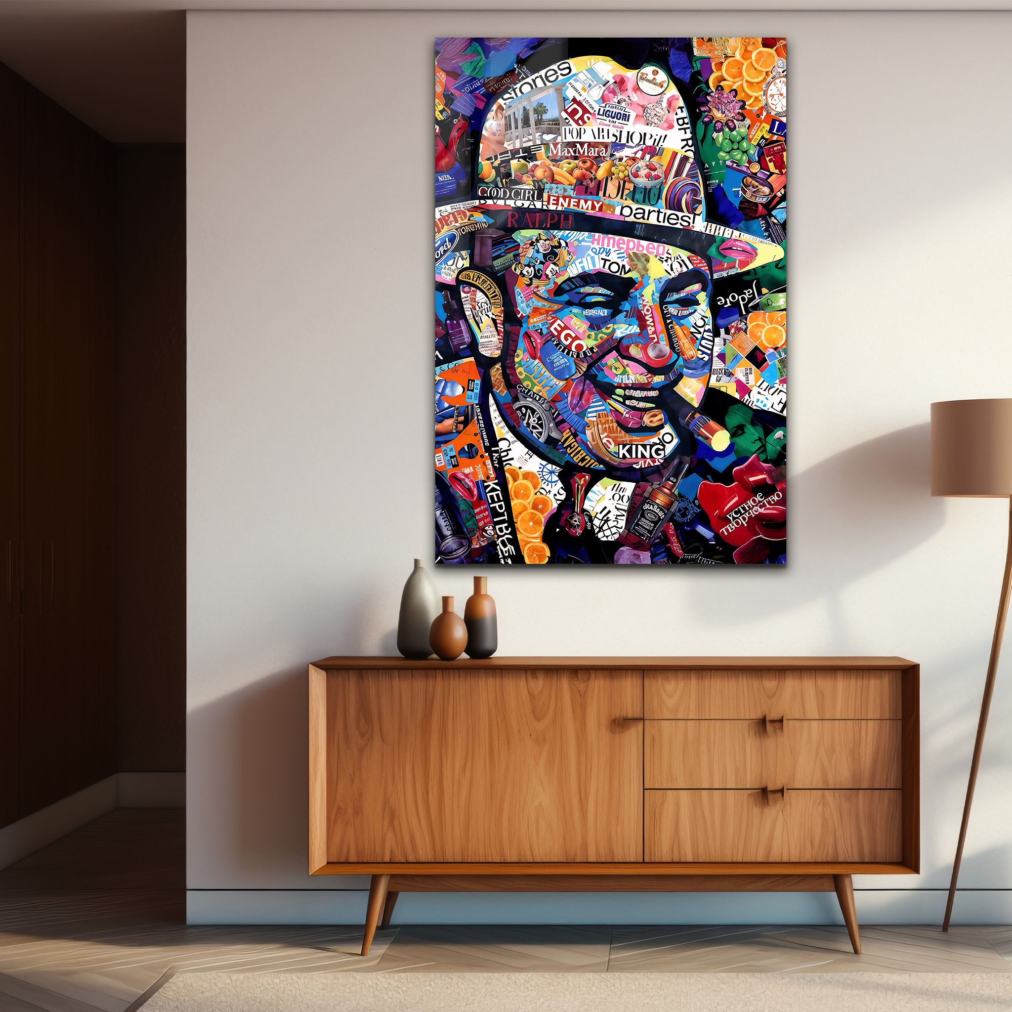 Al Capone Painting | Premium HD Metal Wall Art