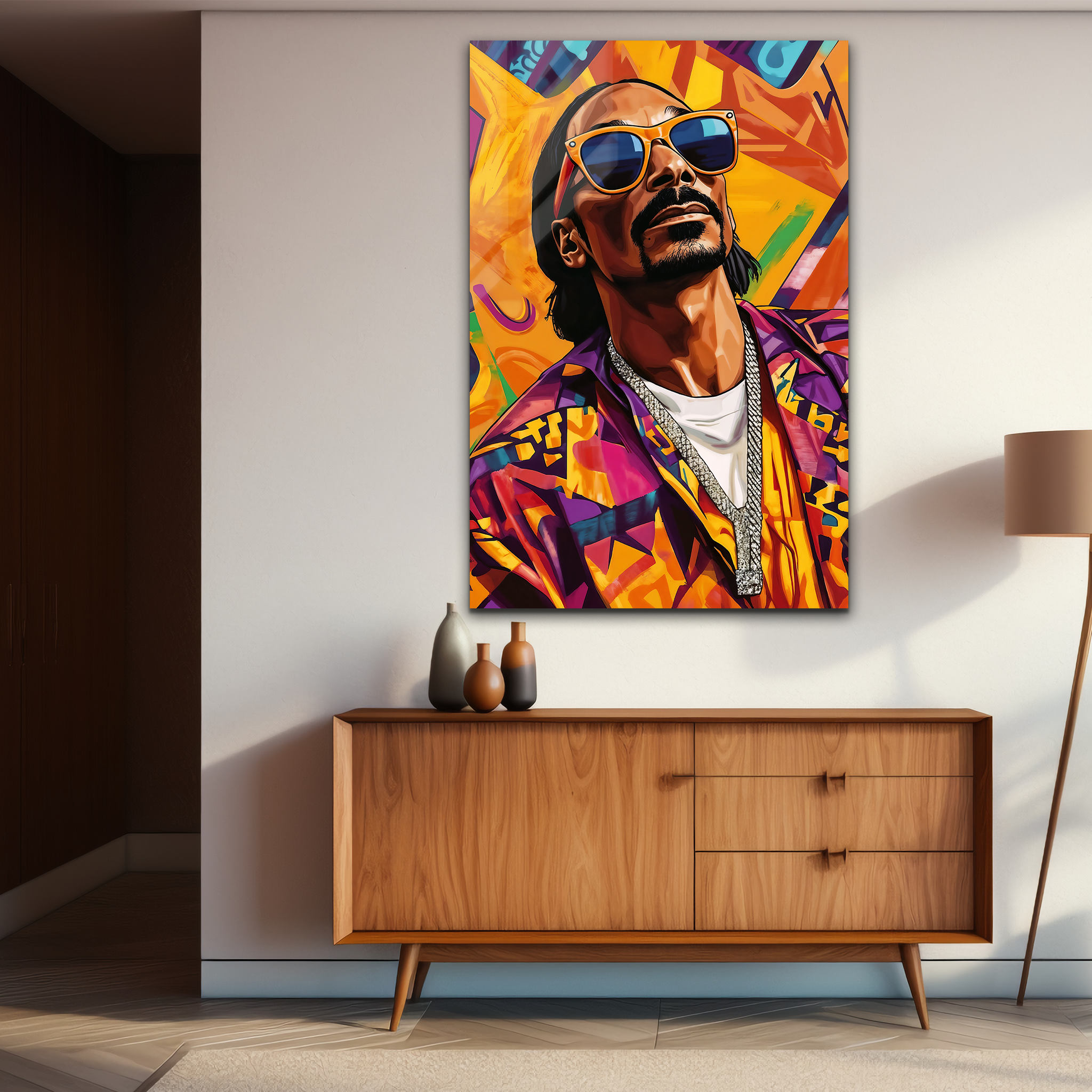 Snoop Dogg: The King of Cool | Premium HD Metal Wall Art