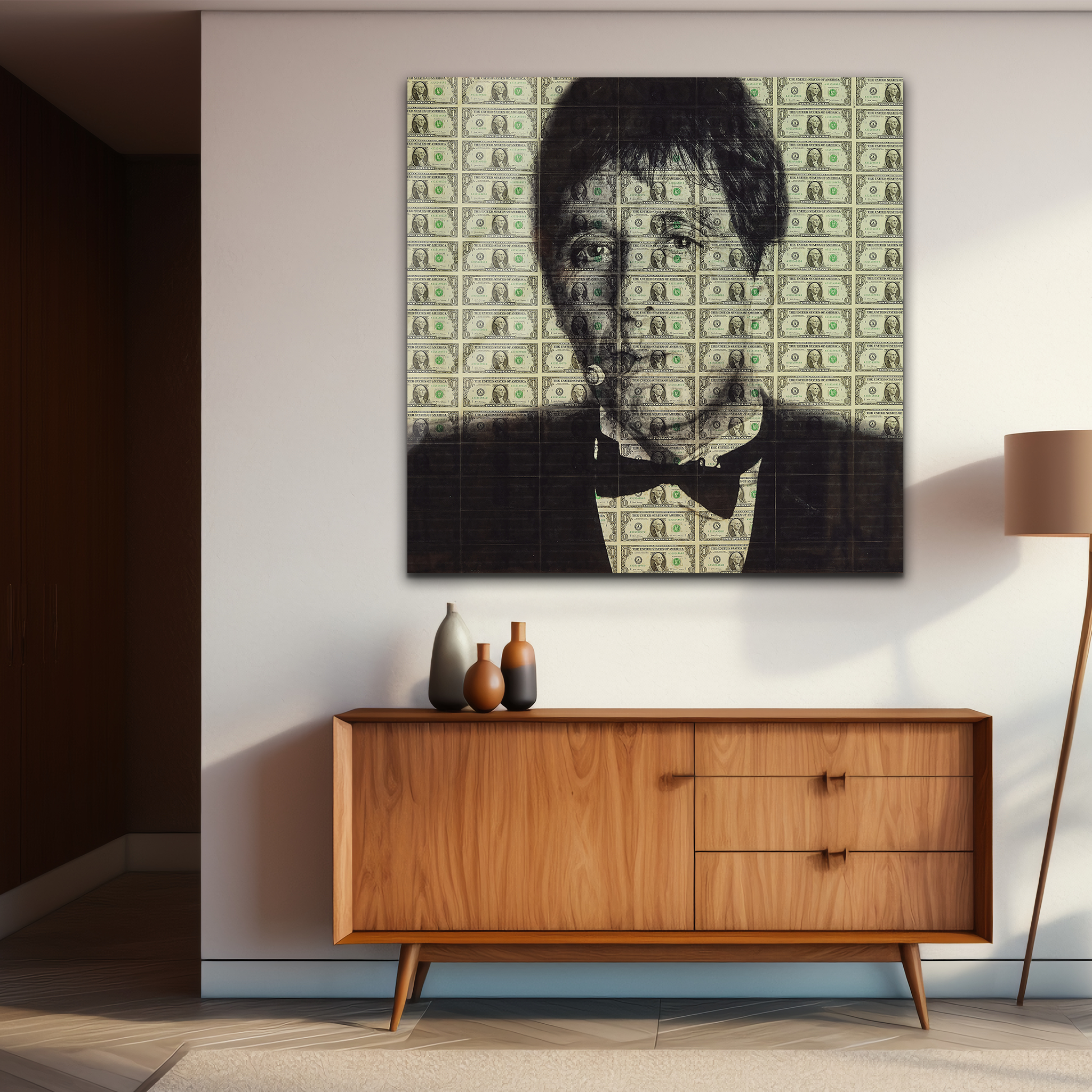 Money & Power | Premium HD Metal Wall Art