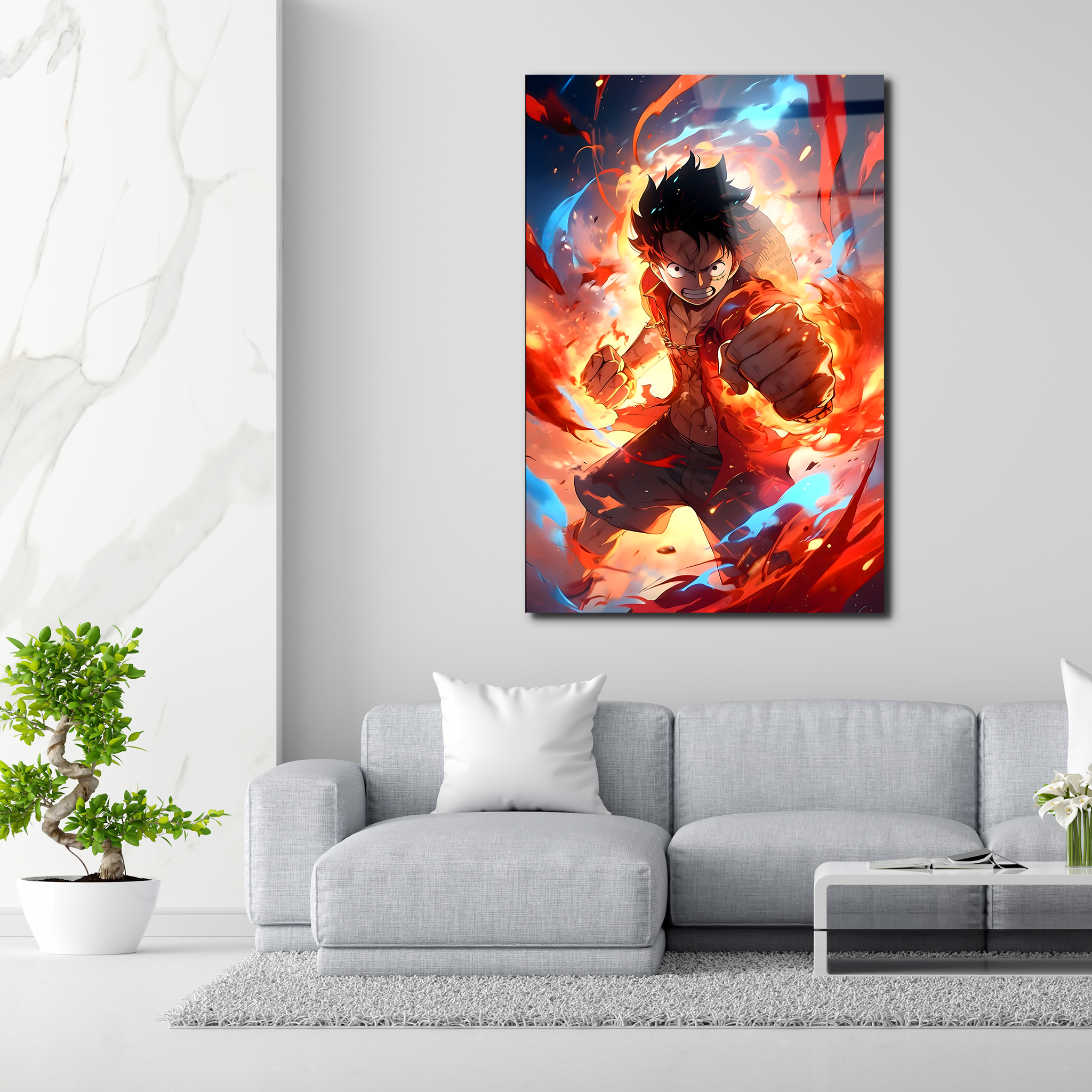 Monkey D. Luffy | Premium HD Metal Wall Art