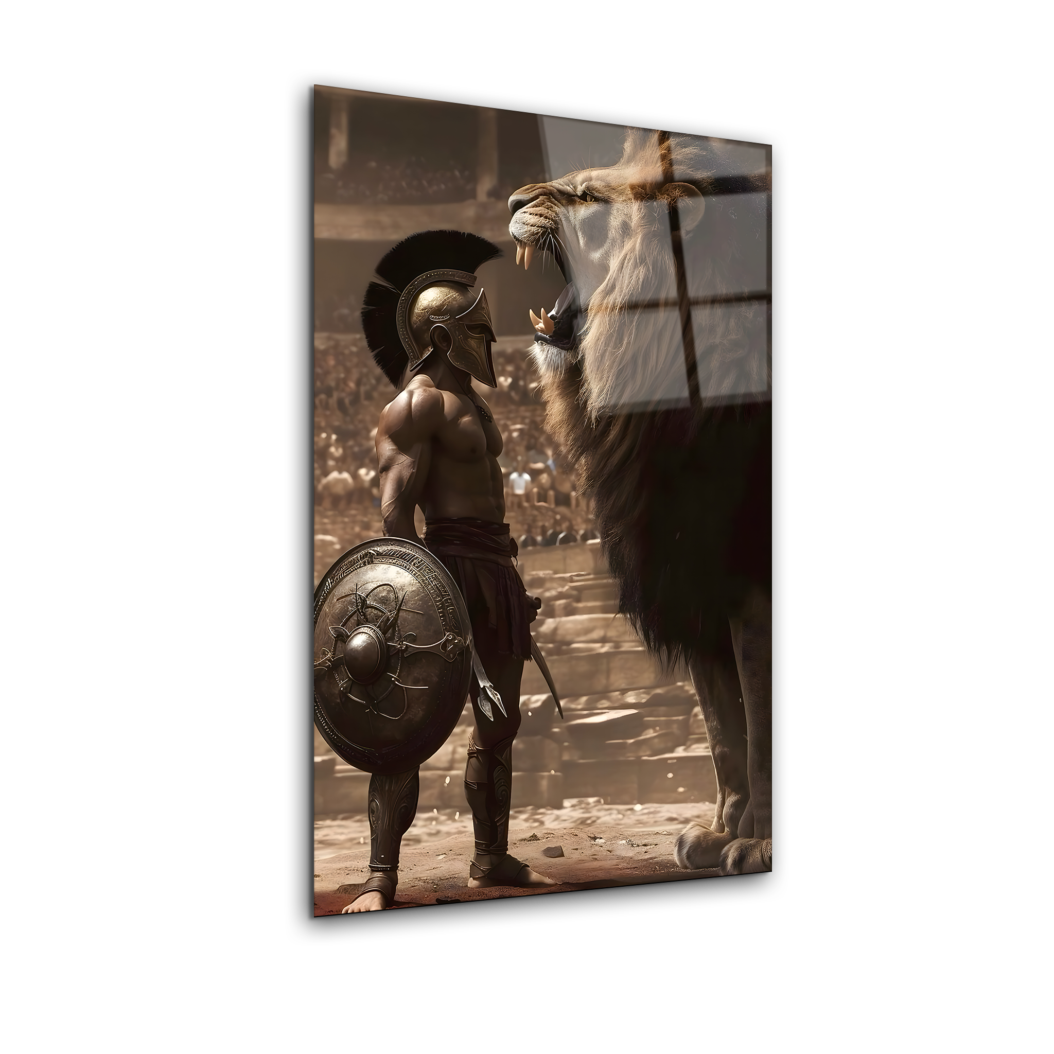 Gladiator | Premium HD Metal Wall Art
