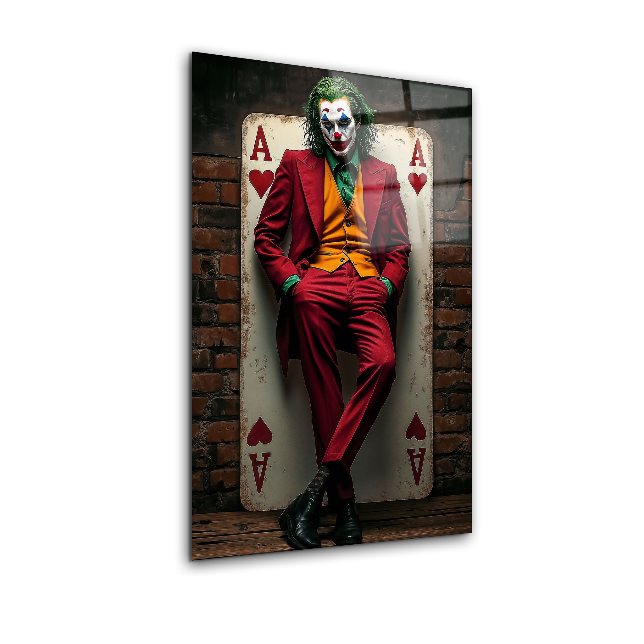 Joker Pop Art | Premium HD Metal Wall Art