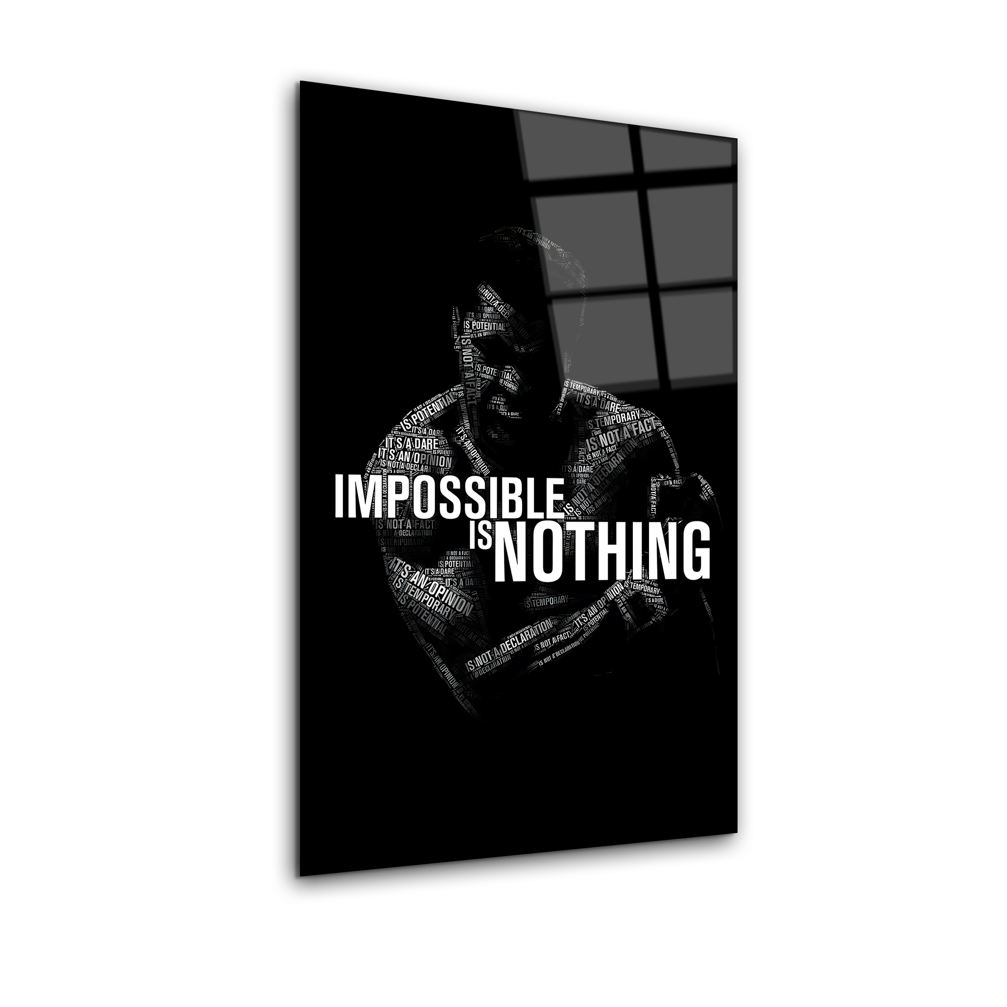 Impossible is Nothing | Premium HD Metal Wall Art