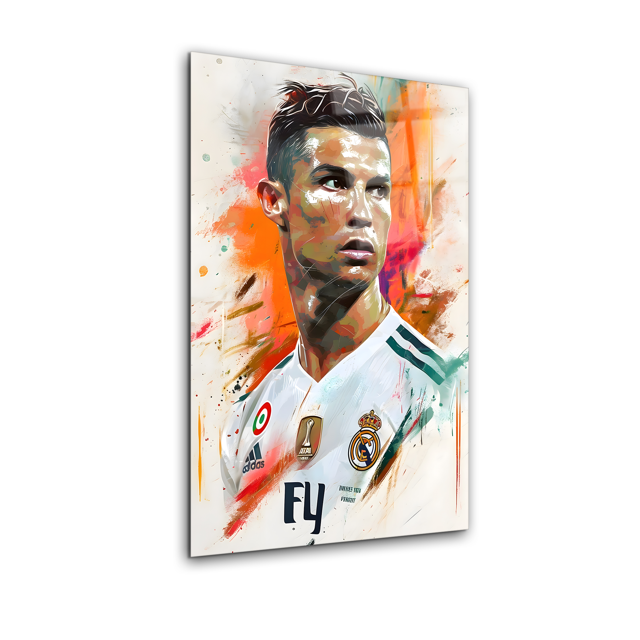 Cristiano Ronaldo | Premium HD Metal Wall Art
