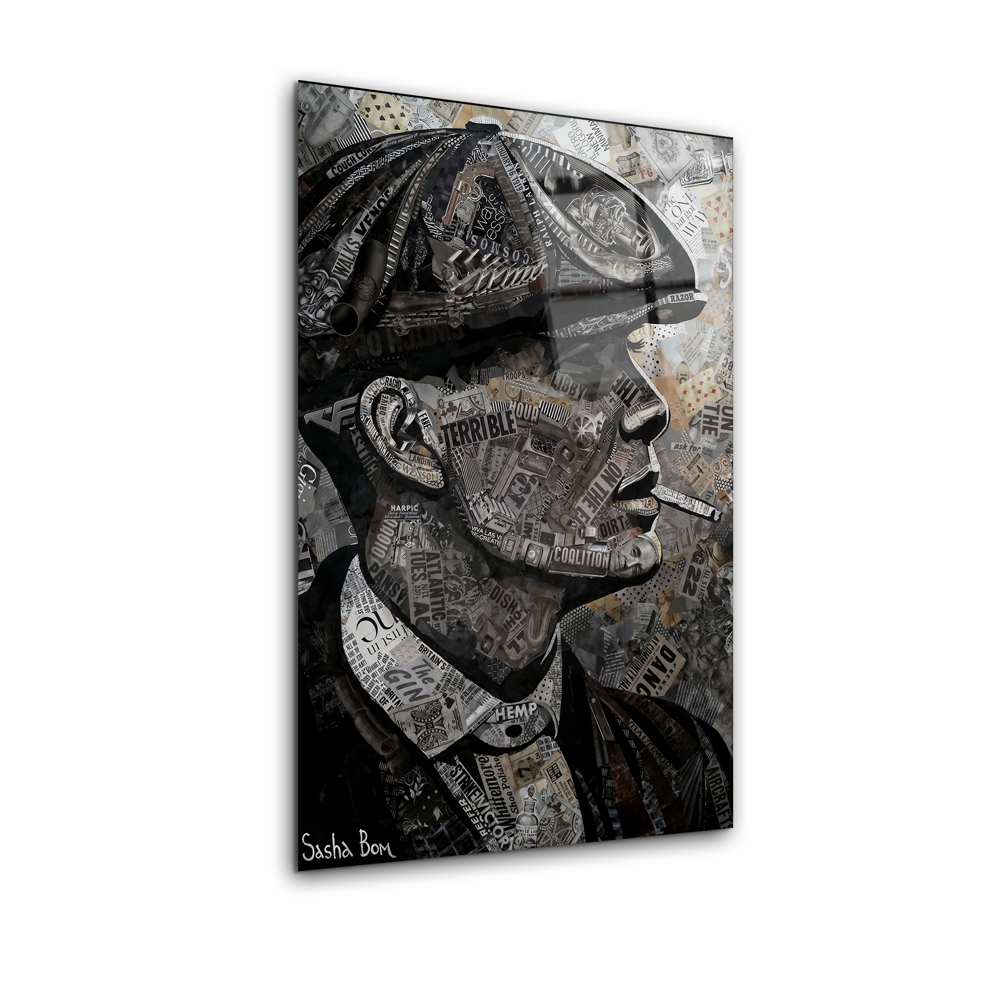 The Shelby Legacy: A Tommy Shelby Portrait | Premium HD Metal Wall Art