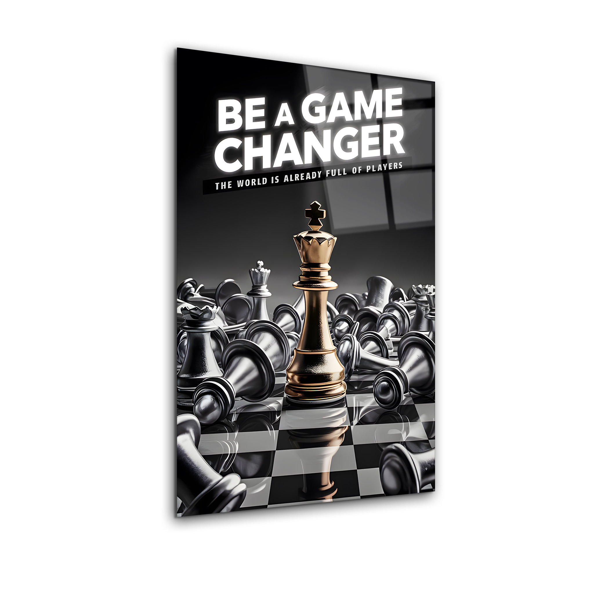 Game Changer | Premium HD Metal Wall Art