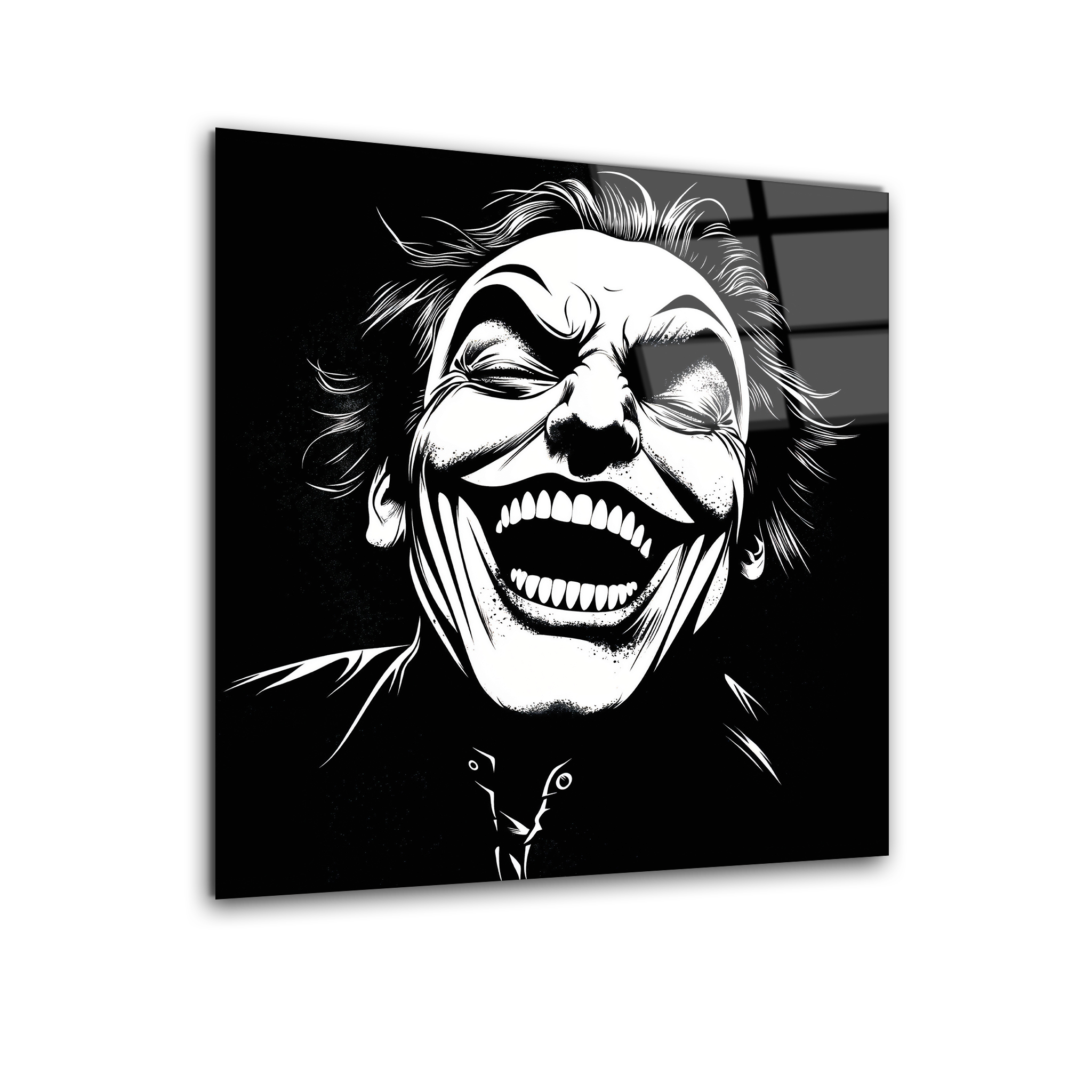 Laughing Joker | Premium HD Metal Wall Art