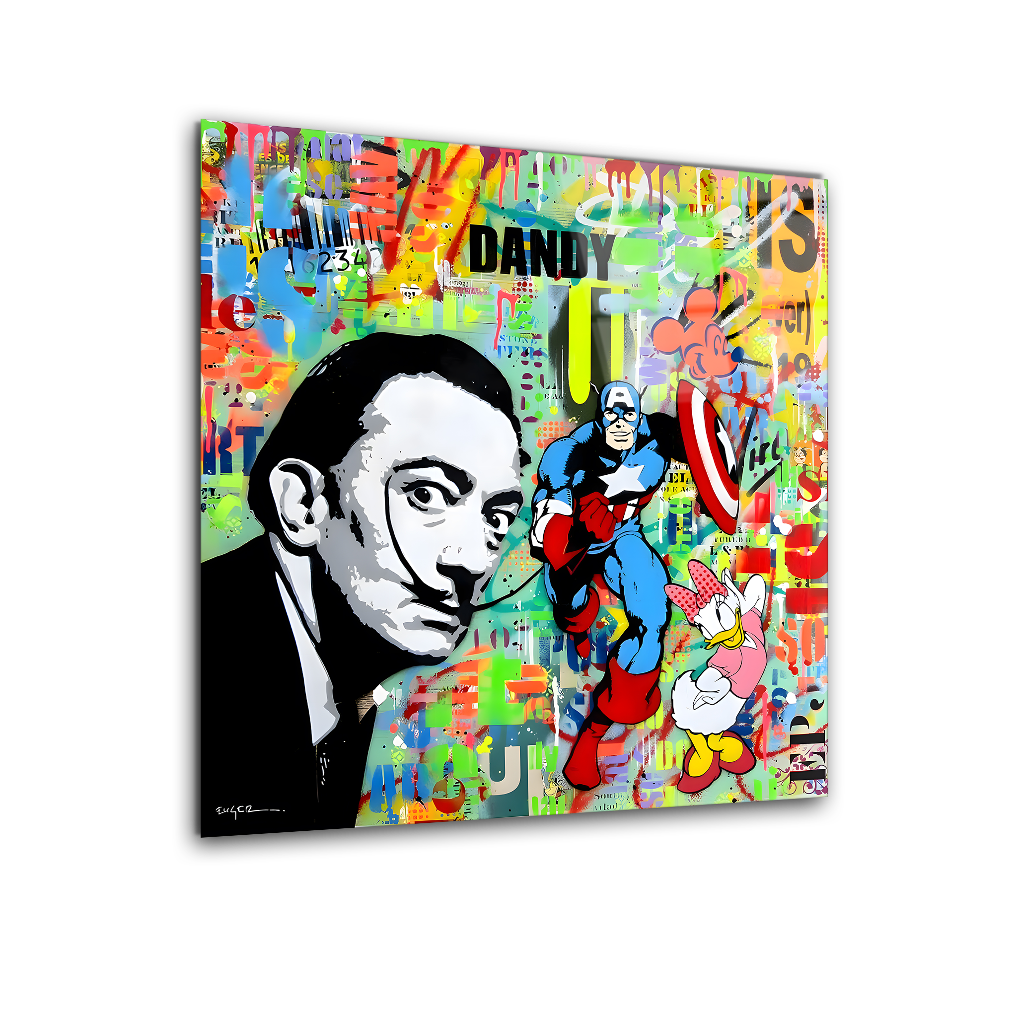 Salvador Dalí | Premium HD Metal Wall Art