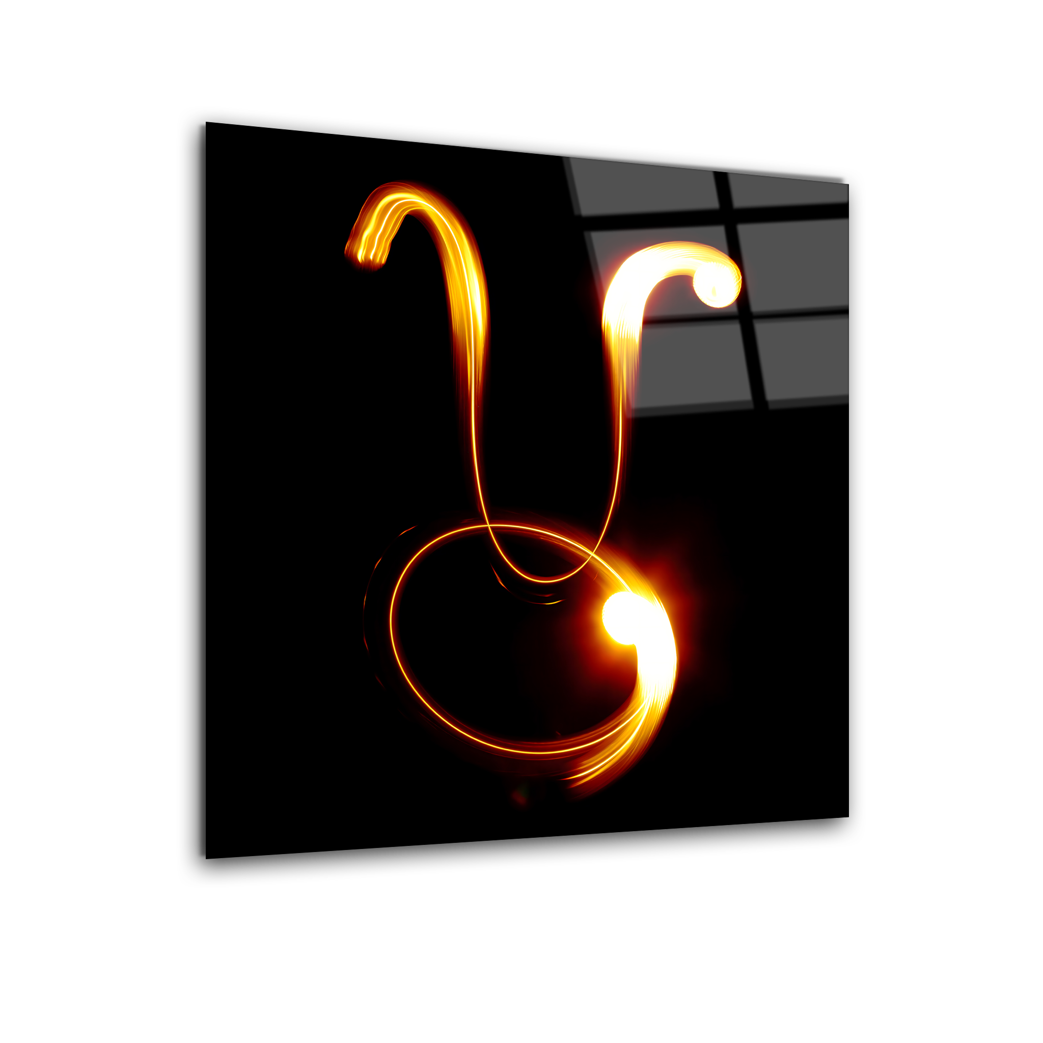 Taurus Zodiac Symbol | Premium HD Metal Wall Art