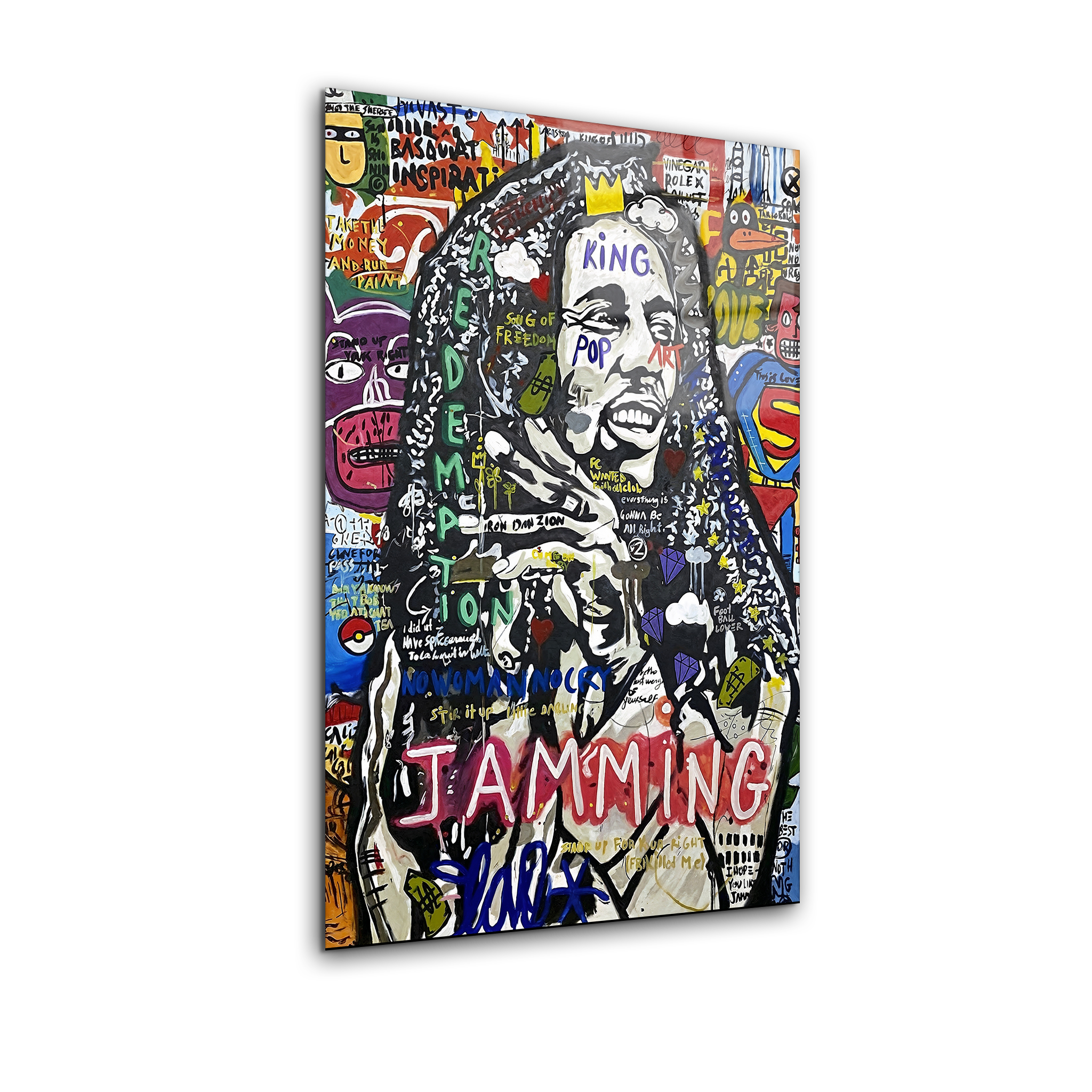 Bob Marley | Premium HD Metal Wall Art