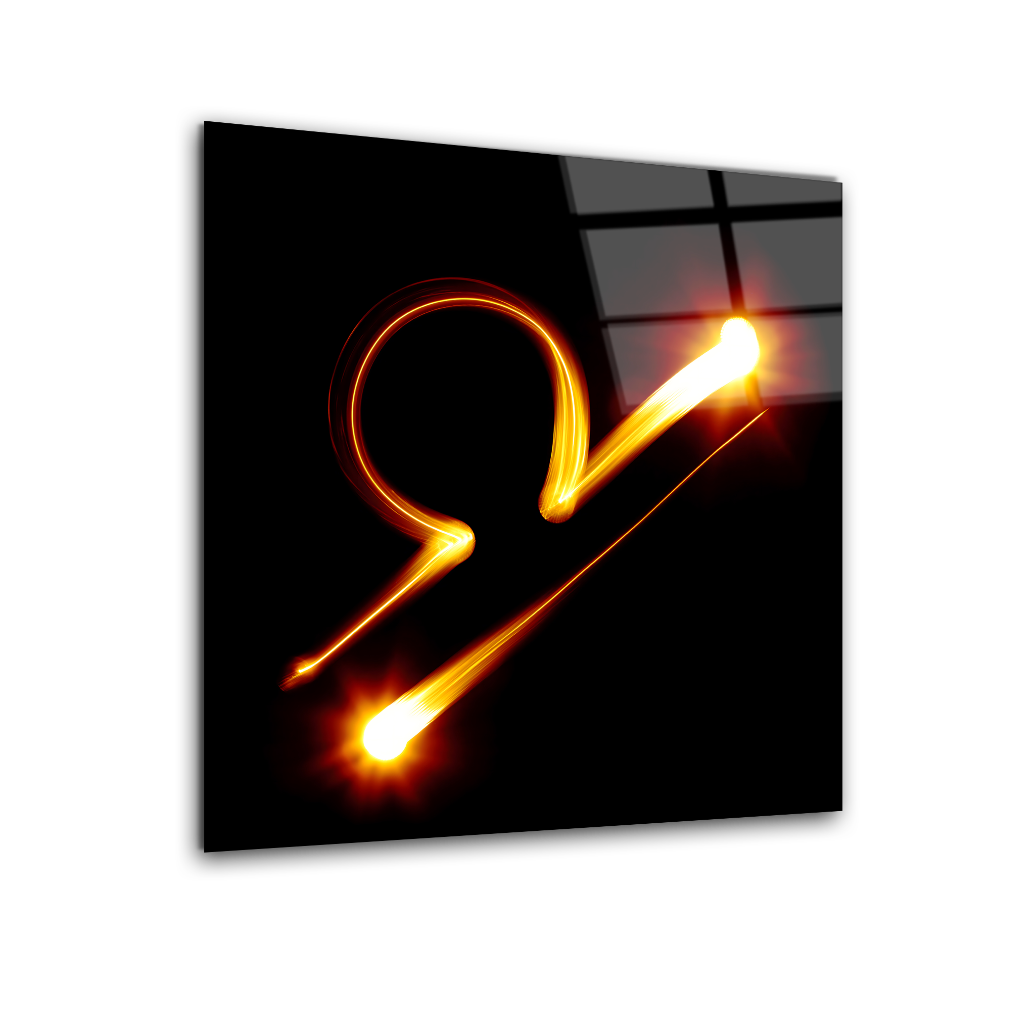 Libra Zodiac Symbol | Premium HD Metal Wall Art