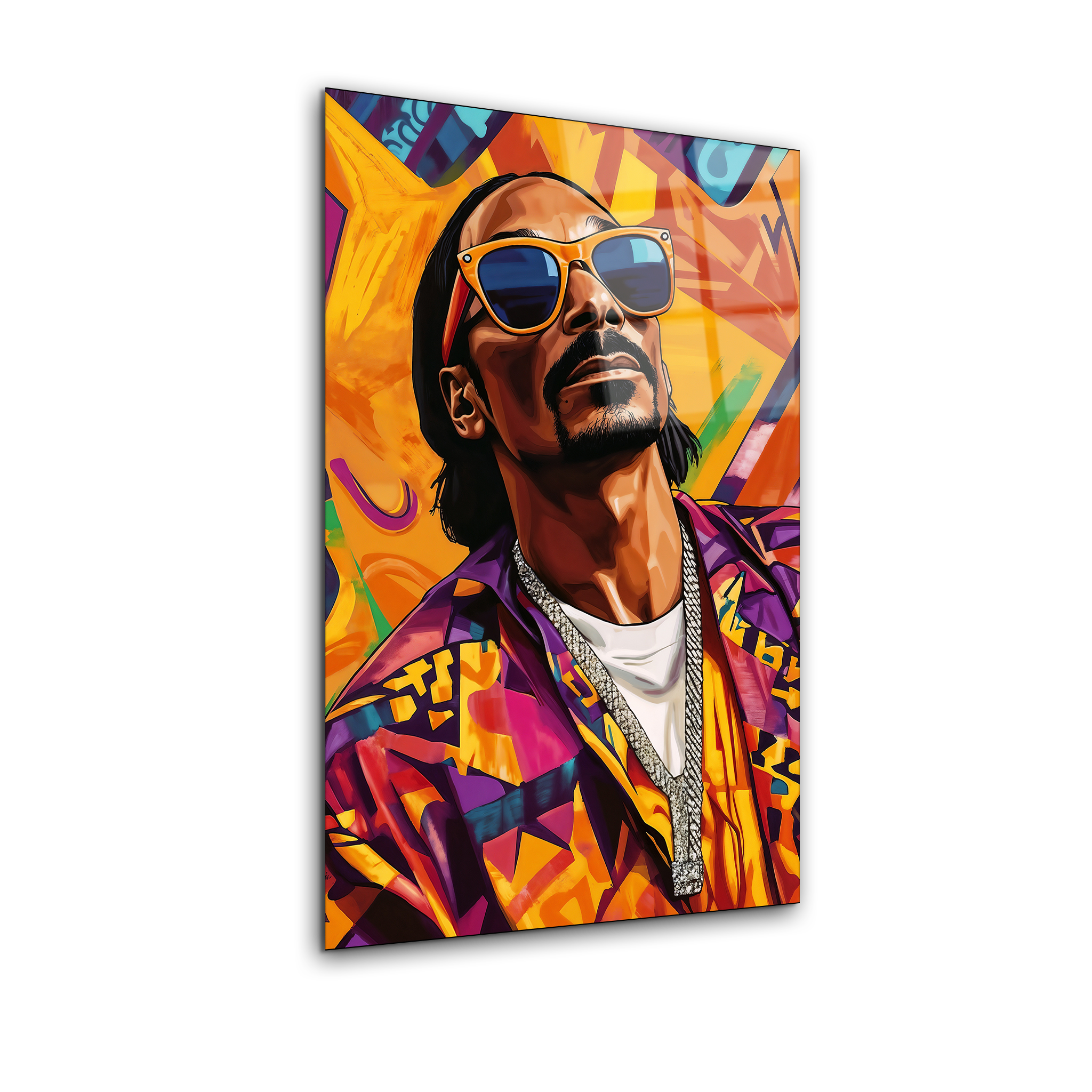 Snoop Dogg: The King of Cool | Premium HD Metal Wall Art