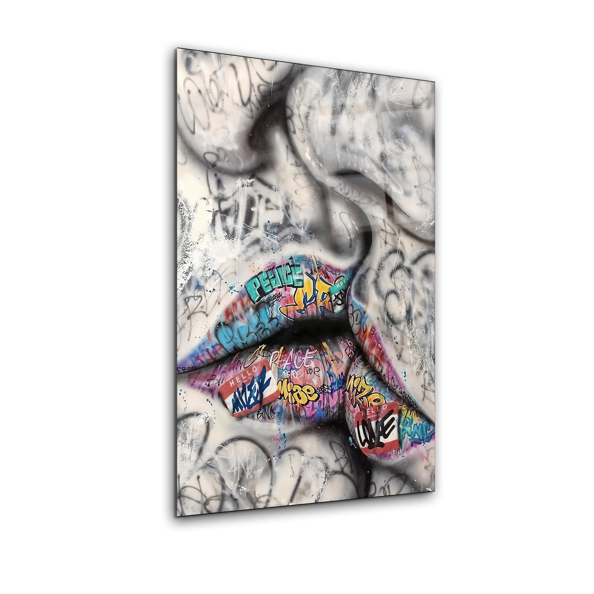 Banksy "Couple" | Premium HD Metal Wall Art