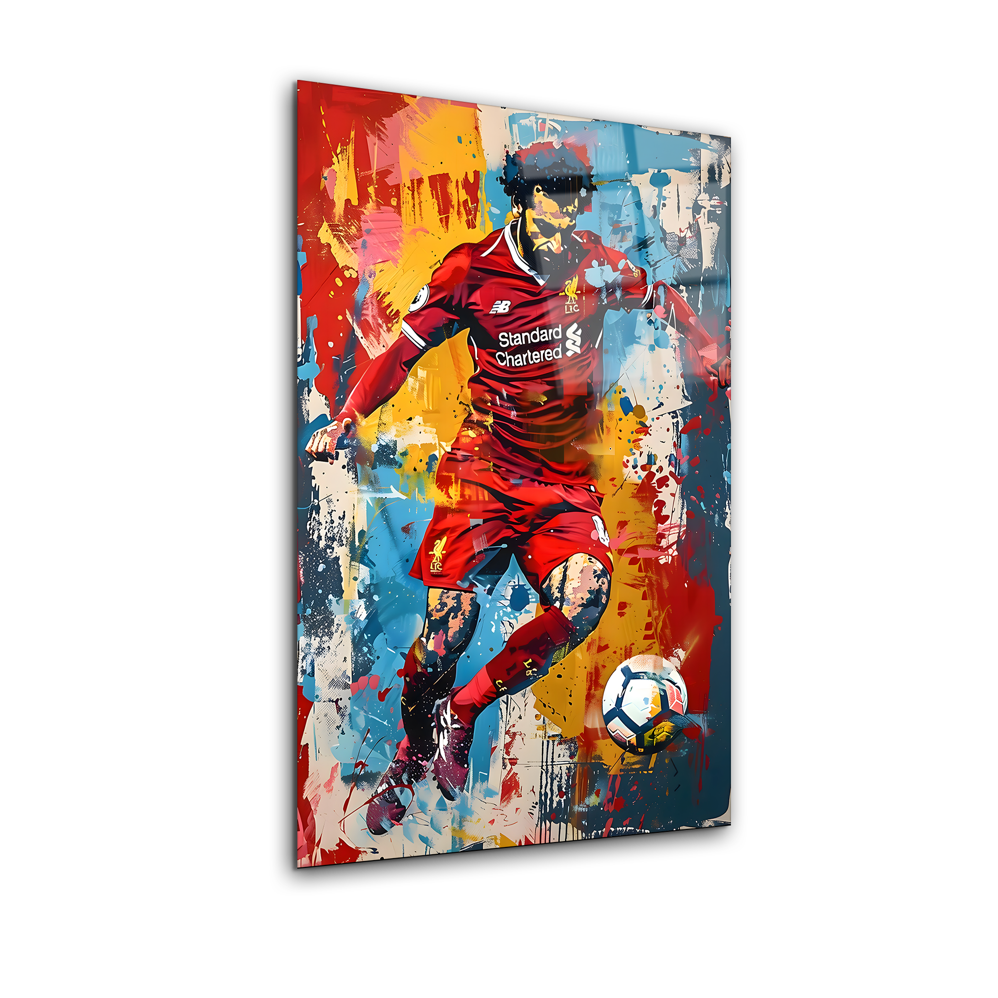 Mohamed Salah | Premium HD Metal Wall Art