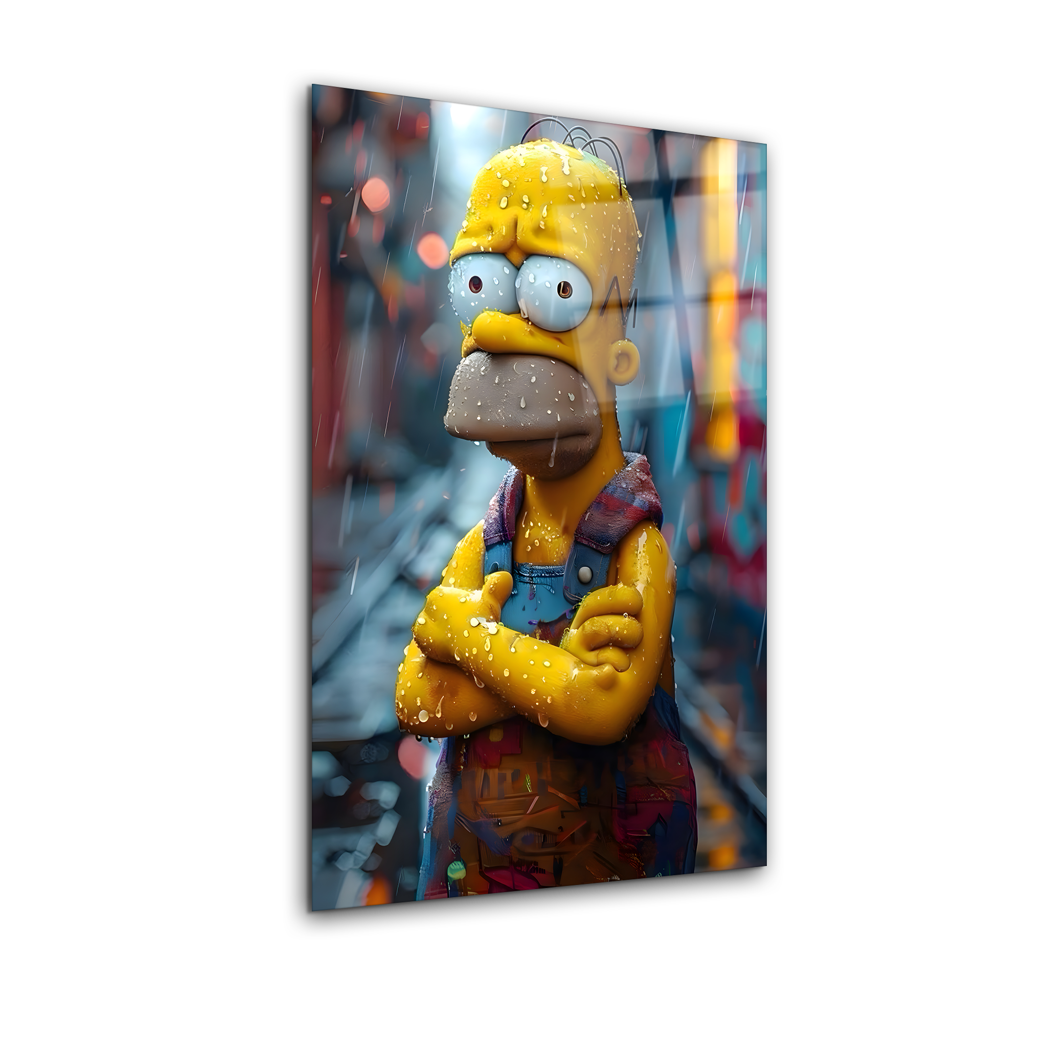 Homer Simpson | Premium HD Metal Wall Art