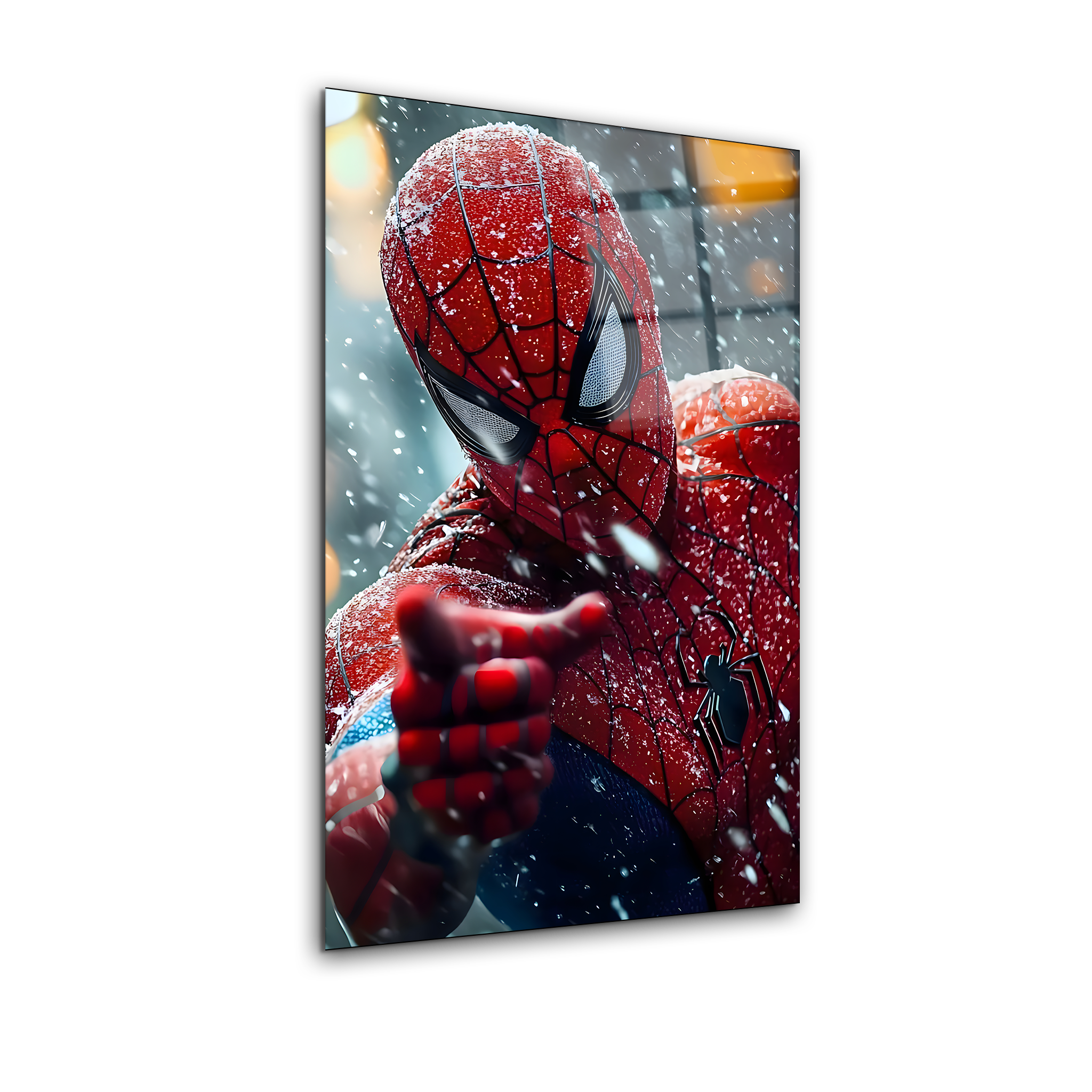 Spider-Man: The Web-Slinging Hero | Premium HD Metal Wall Art