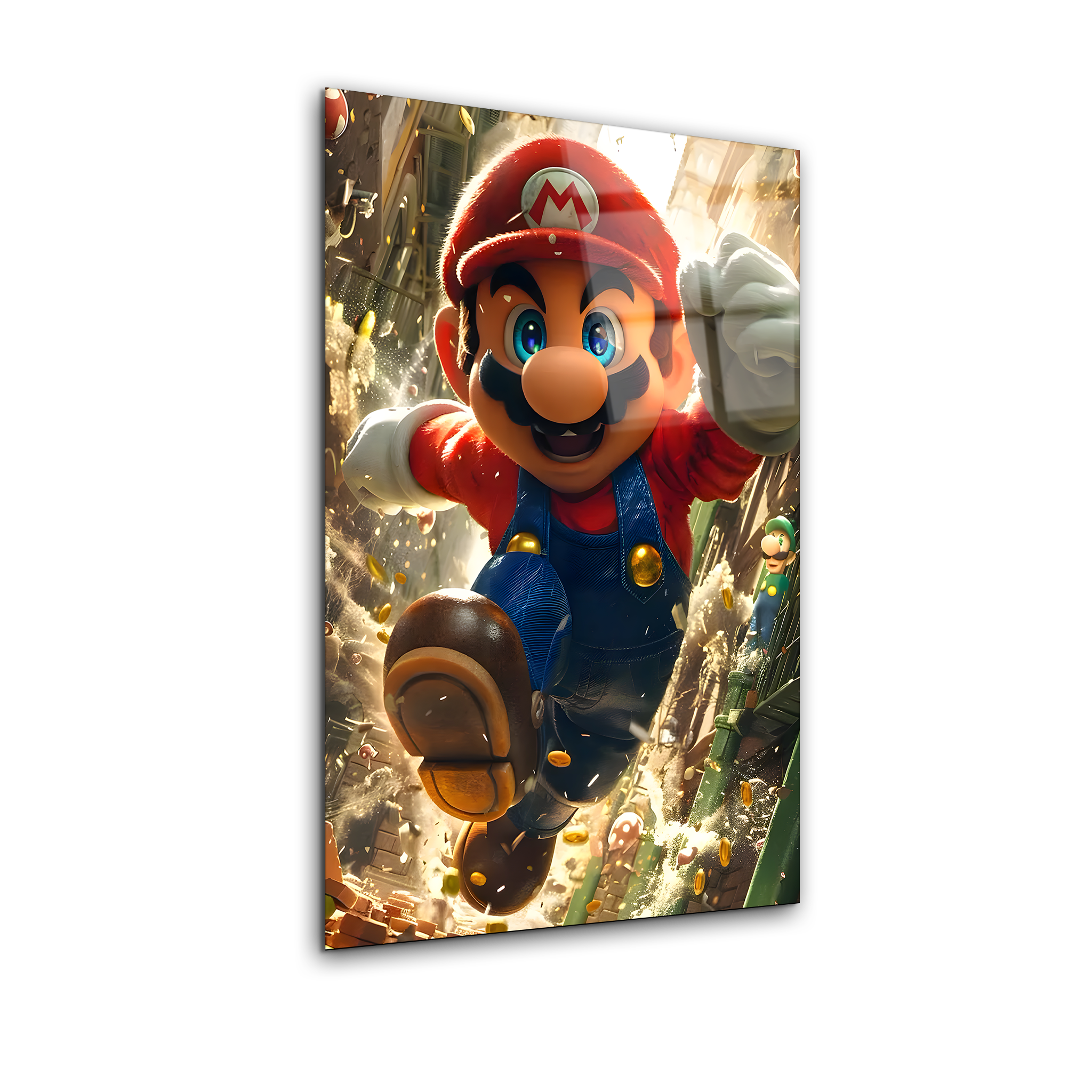 Super Mario | Premium HD Metal Wall Art