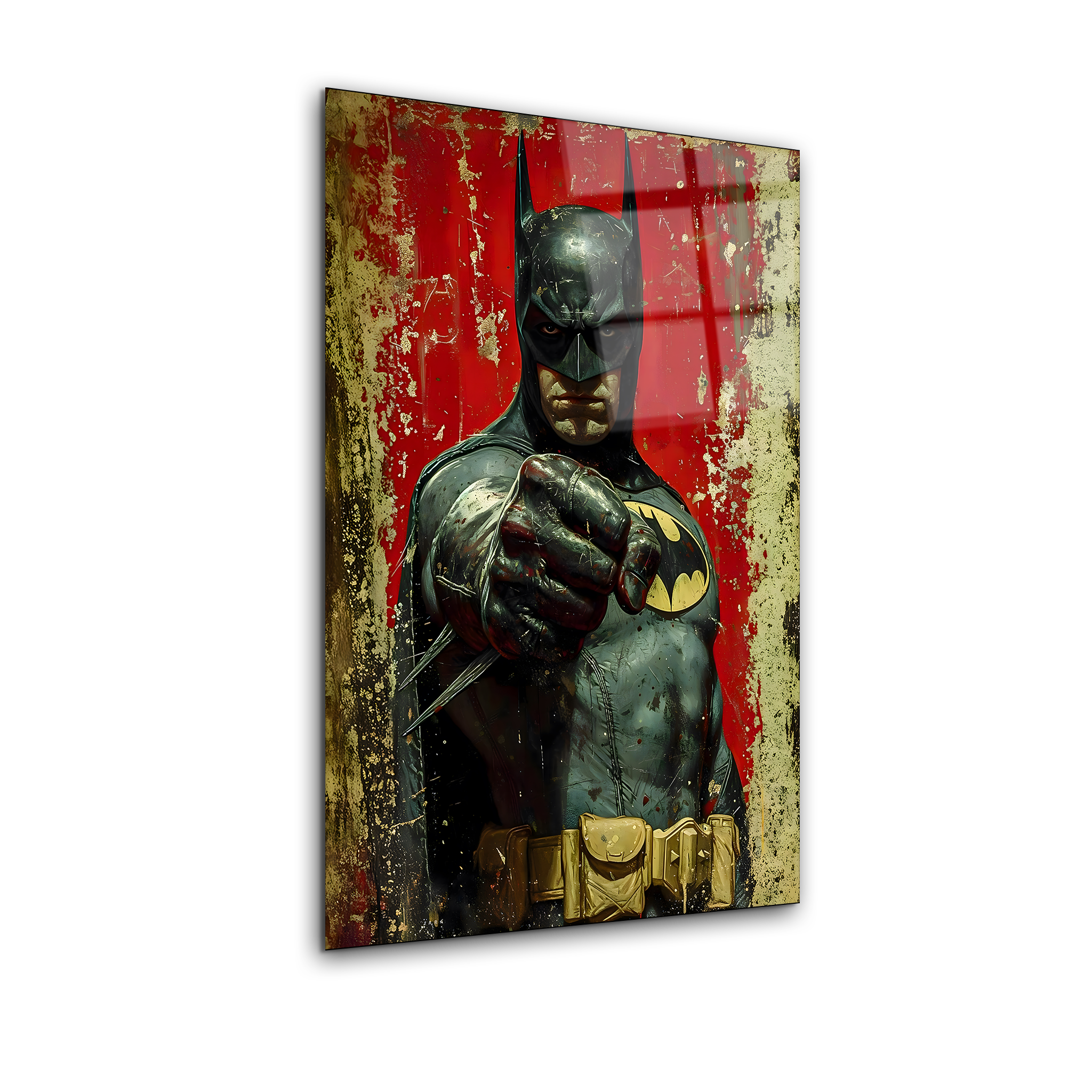 Batman: The Dark Knight | Premium HD Metal Wall Art