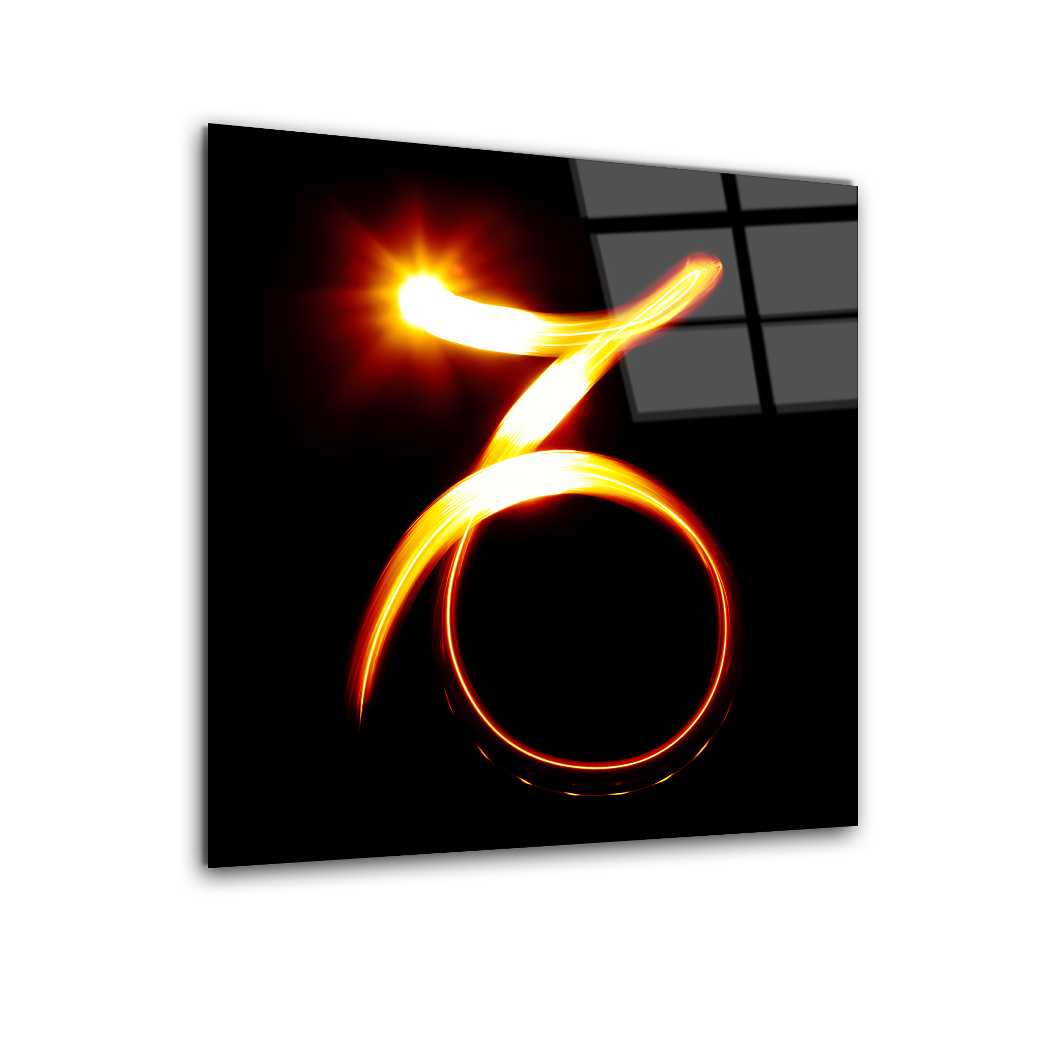 Capricorn Zodiac Symbol | Premium HD Metal Wall Art