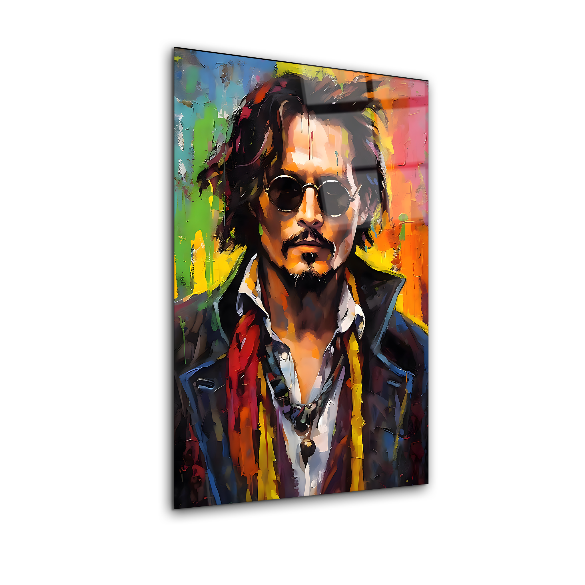 Johnny Depp | Premium HD Metal Wall Art