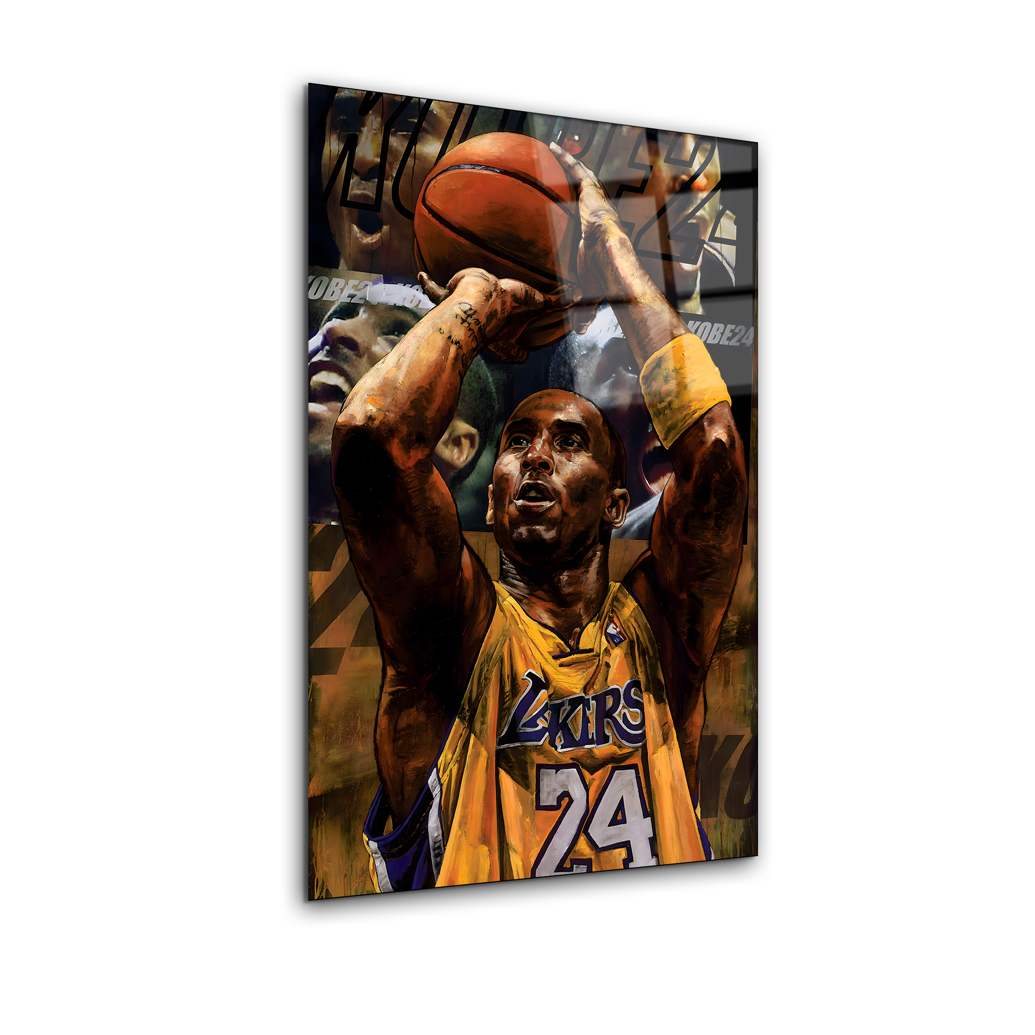 Kobe Bryant: The Shot | Premium HD Metal Wall Art