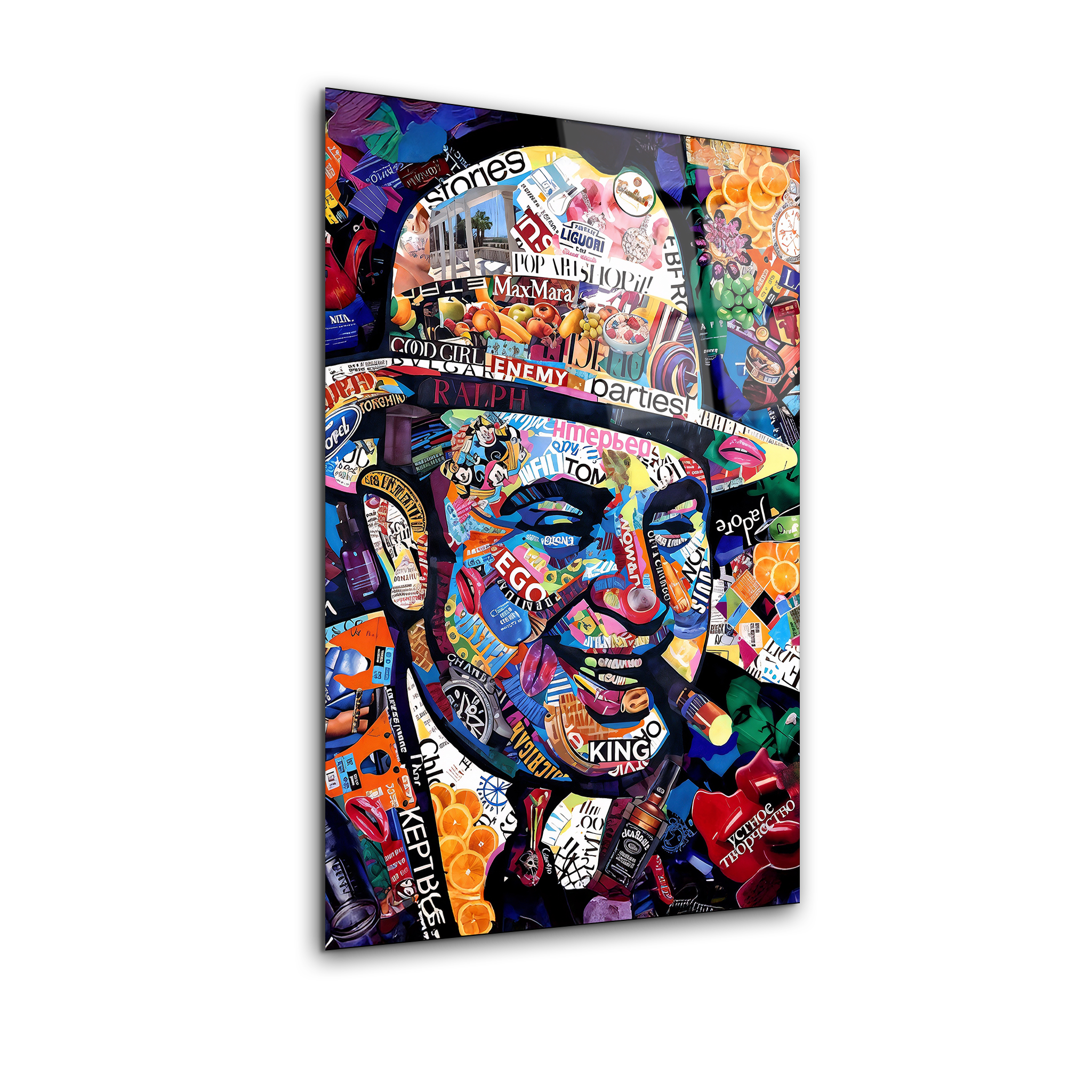 Al Capone Painting | Premium HD Metal Wall Art