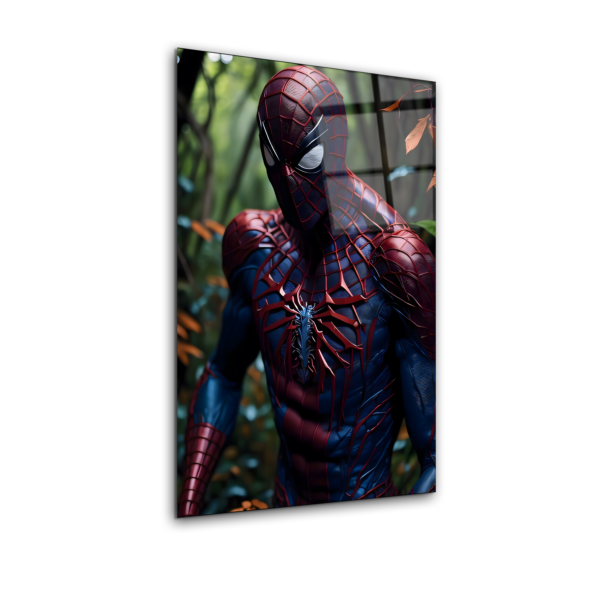 Spider-Man: The Hero of New York | Premium HD Metal Wall Art