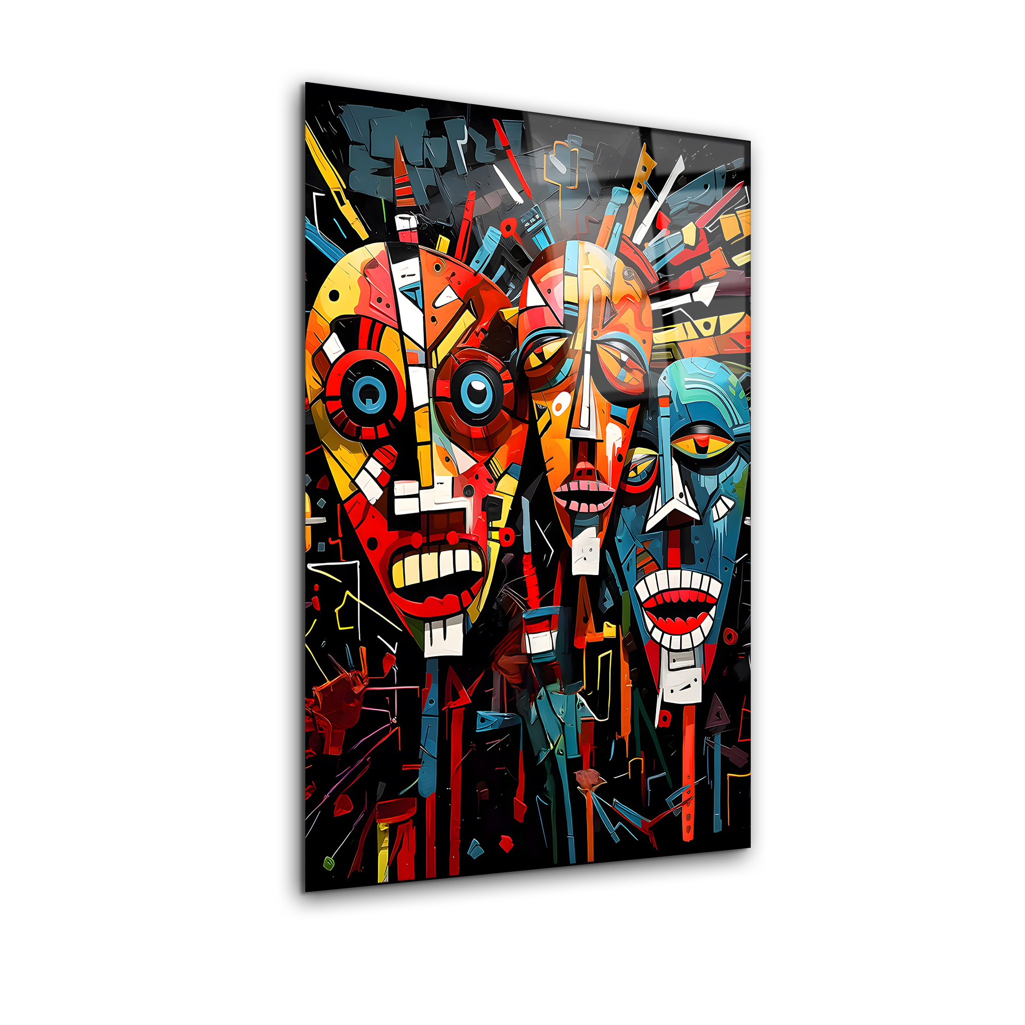 Contemporary Expressionism | Premium HD Metal Wall Art