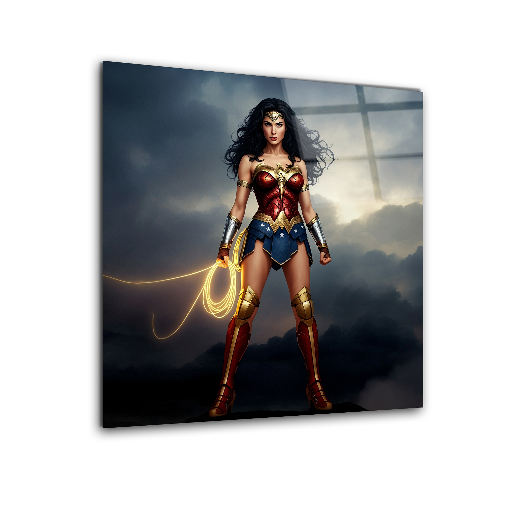 Wonder Woman | Premium HD Metal Wall Art