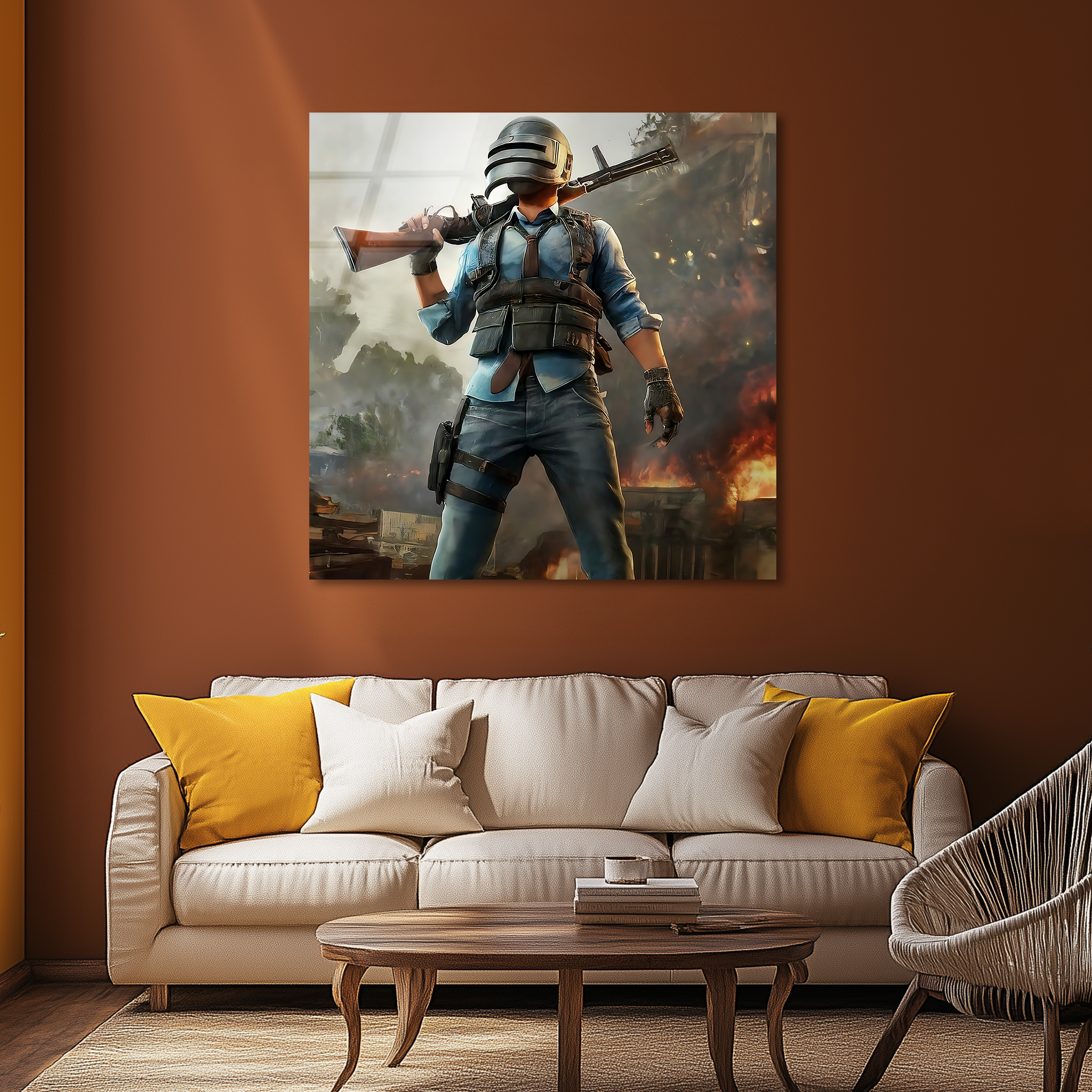 PUBG Battlegrounds | Premium HD Metal Wall Art